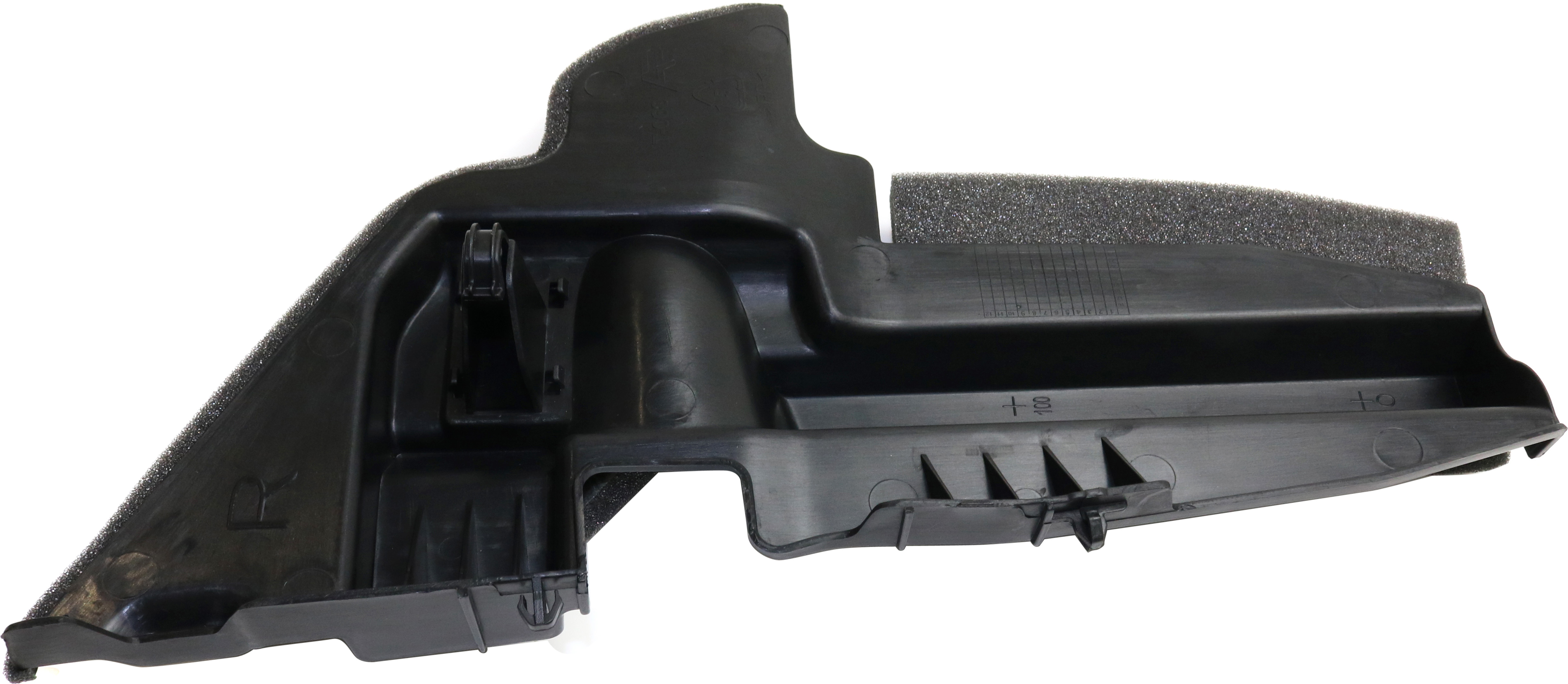 AM PRIUS 10-11 FRONT LOWER VALANCE RH Deflector SKU REPT252901 Partslink TO1218109 OEM 5329347020