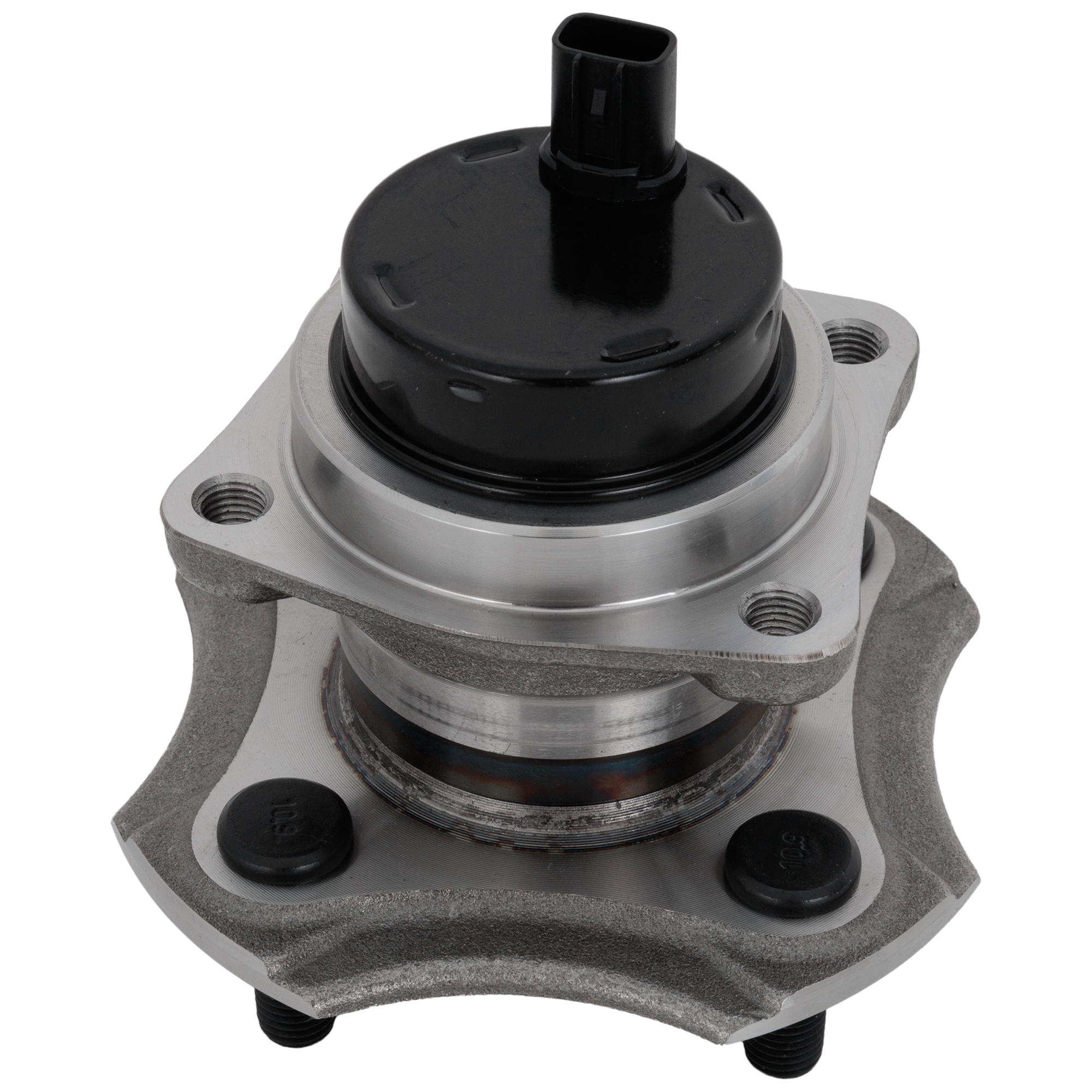 AM PRIUS 01-03 REAR HUB ASSEMBLY RH=LH 4 Studs 4 x 100mm PCD Bolt Pattern 4 Bolt Modified Trapezoidal Flange SKU REPT283705 OEM 4245047020