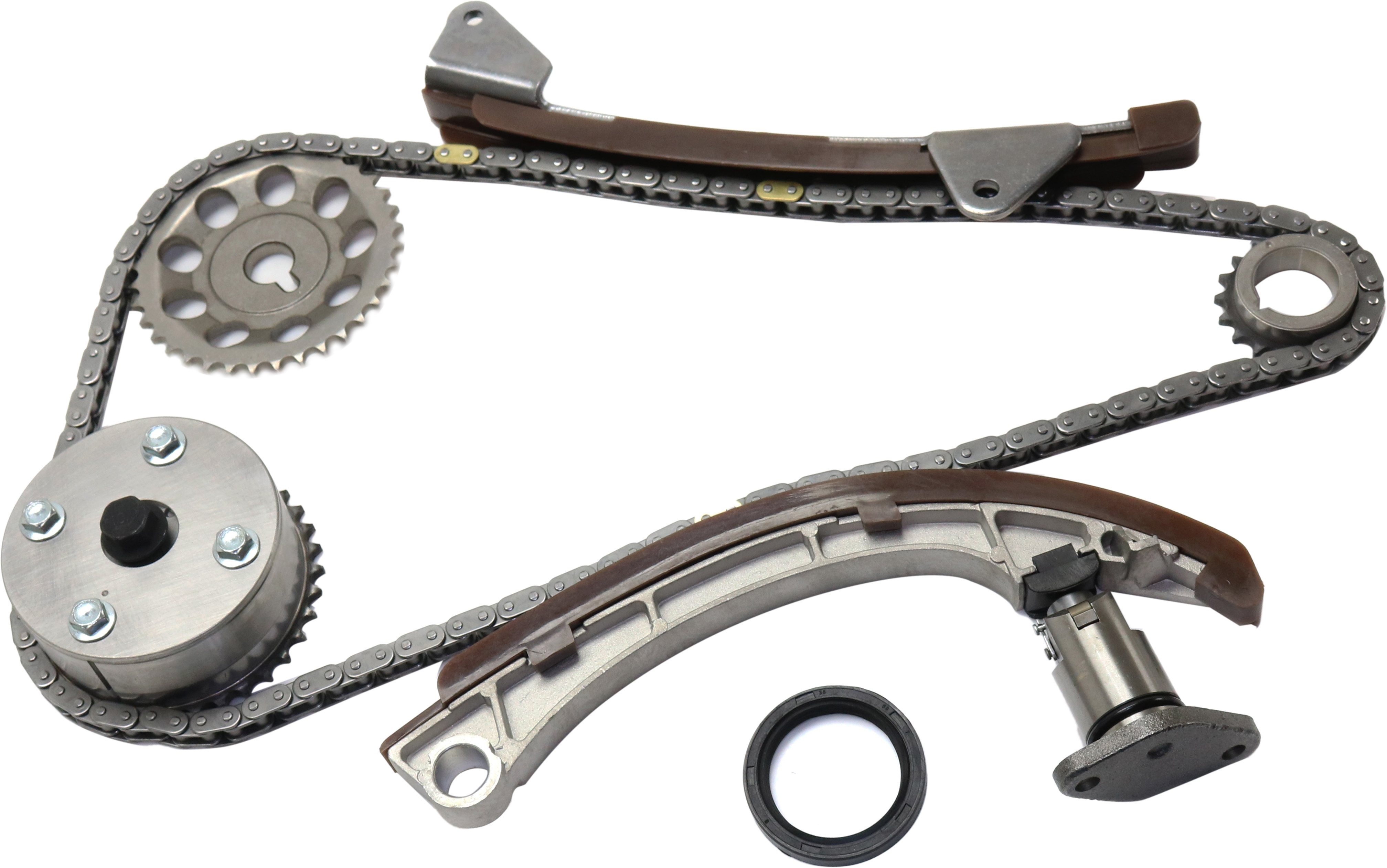 AM COROLLA 00-08 TIMING CHAIN KIT 4 Cyl 1.8L 1794cc DOHC 16 Valve 1ZZFE Eng. with VVT I Sprocket SKU REPT300108