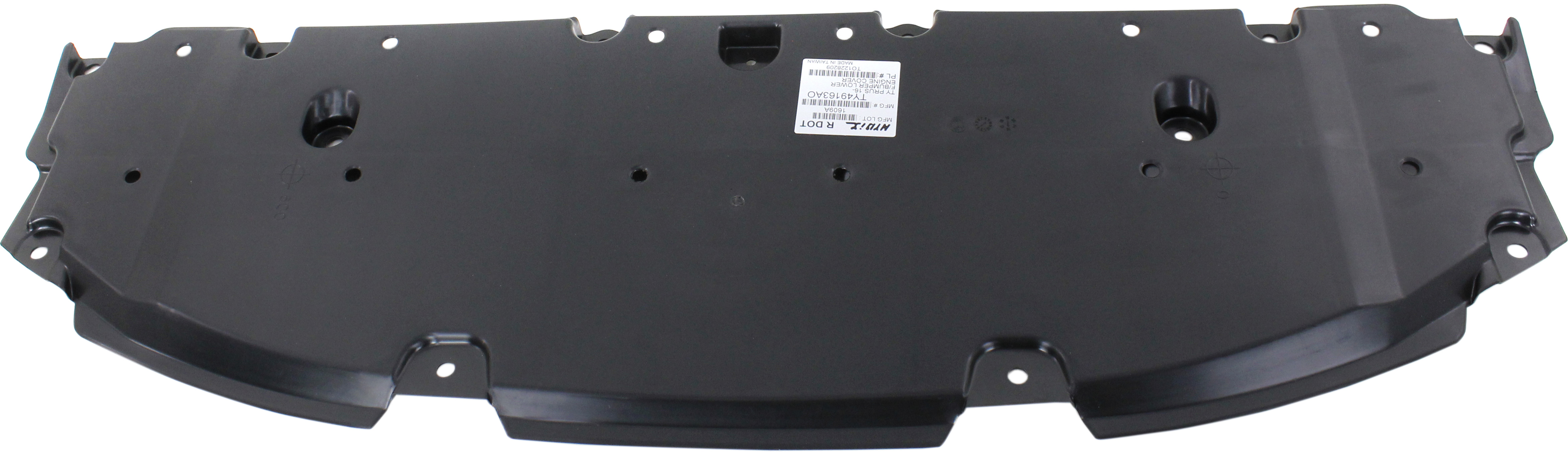 AM PRIUS 16-16 PRIUS PRIME 17-18 ENGINE SPLASH SHIELD Under Cover Front To 6-18 SKU REPT310134 Partslink TO1228213 OEM 5142047030 PFM