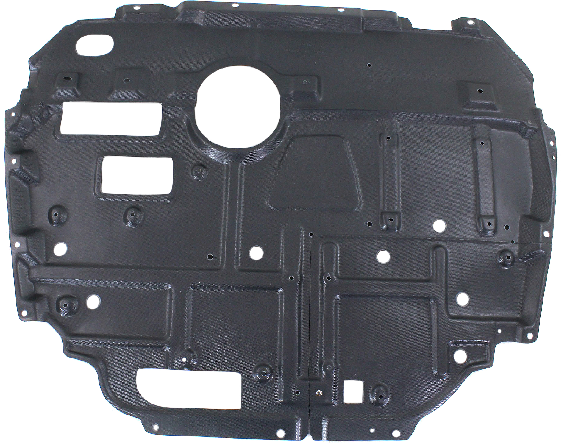 AM PRIUS PRIUS PLUG IN 10-15 PRIUS V 12-18 ENGINE SPLASH SHIELD Center Engine Under Cover SKU REPT310137 Partslink TO1228169 OEM 5141012105 PFM