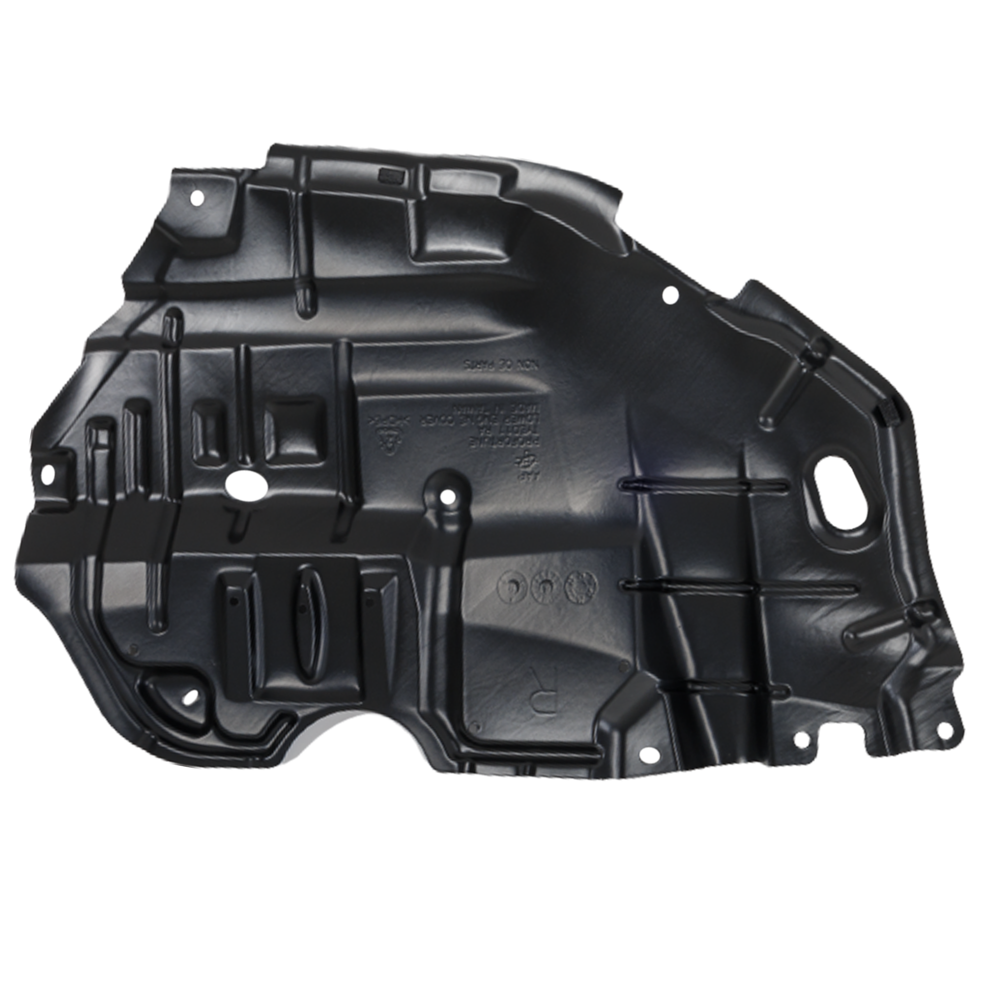 AM CAMRY 12-14 ENGINE SPLASH SHIELD RH Under Cover CAPA SKU REPT310141Q Partslink TO1228177C OEM 5144106150