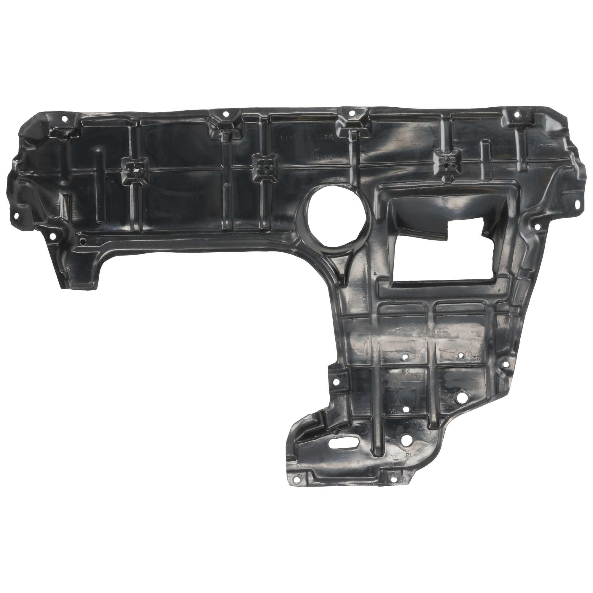 AM RAV4-13-18 ENGINE SPLASH SHIELD Under Cover Front Exc. Hybrid Models Japan Built SKU REPT310156 Partslink TO1228188 OEM 514100R030