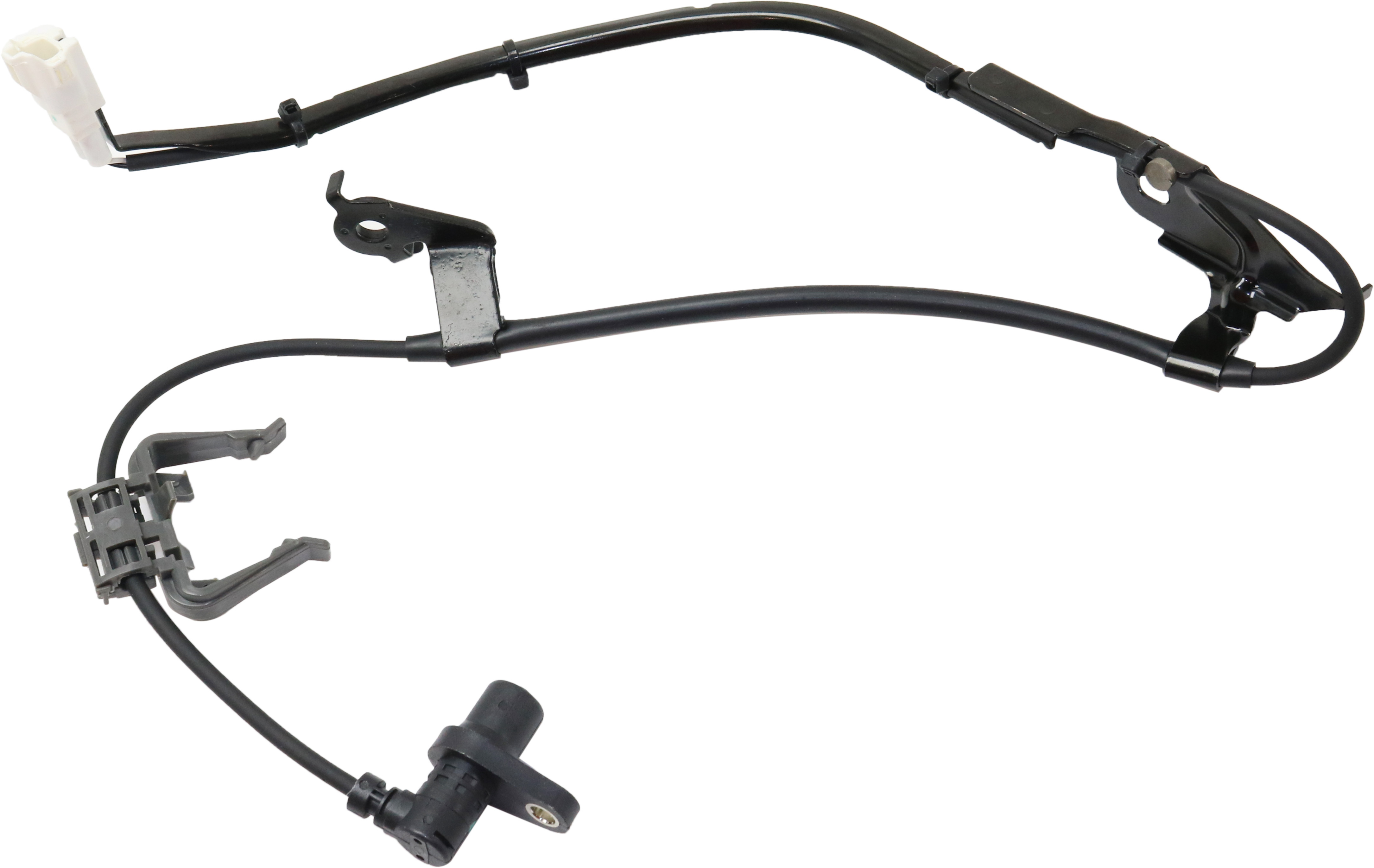 AM HIGHLANDER 01-03 FRONT ABS SPEED SENSOR RH 2 Male Terminals Blade Type Wheel Mounted SKU REPT310827 OEM 8954248020