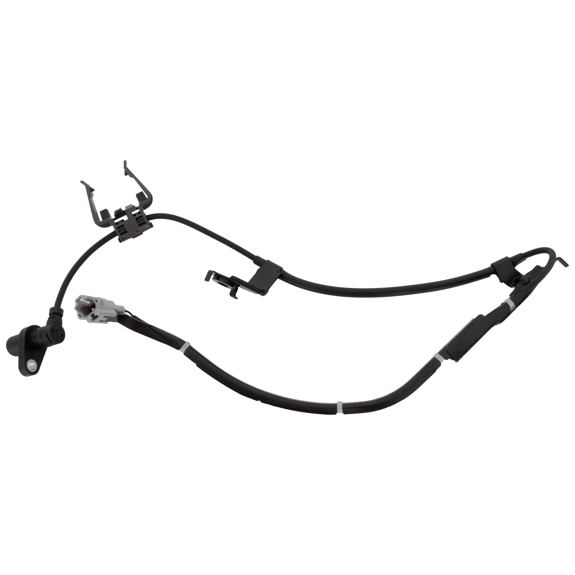 AM HIGHLANDER 01-03 FRONT ABS SPEED SENSOR LH 2 Male Terminals Blade Type Wheel Mounted SKU REPT310828 OEM 8954348020