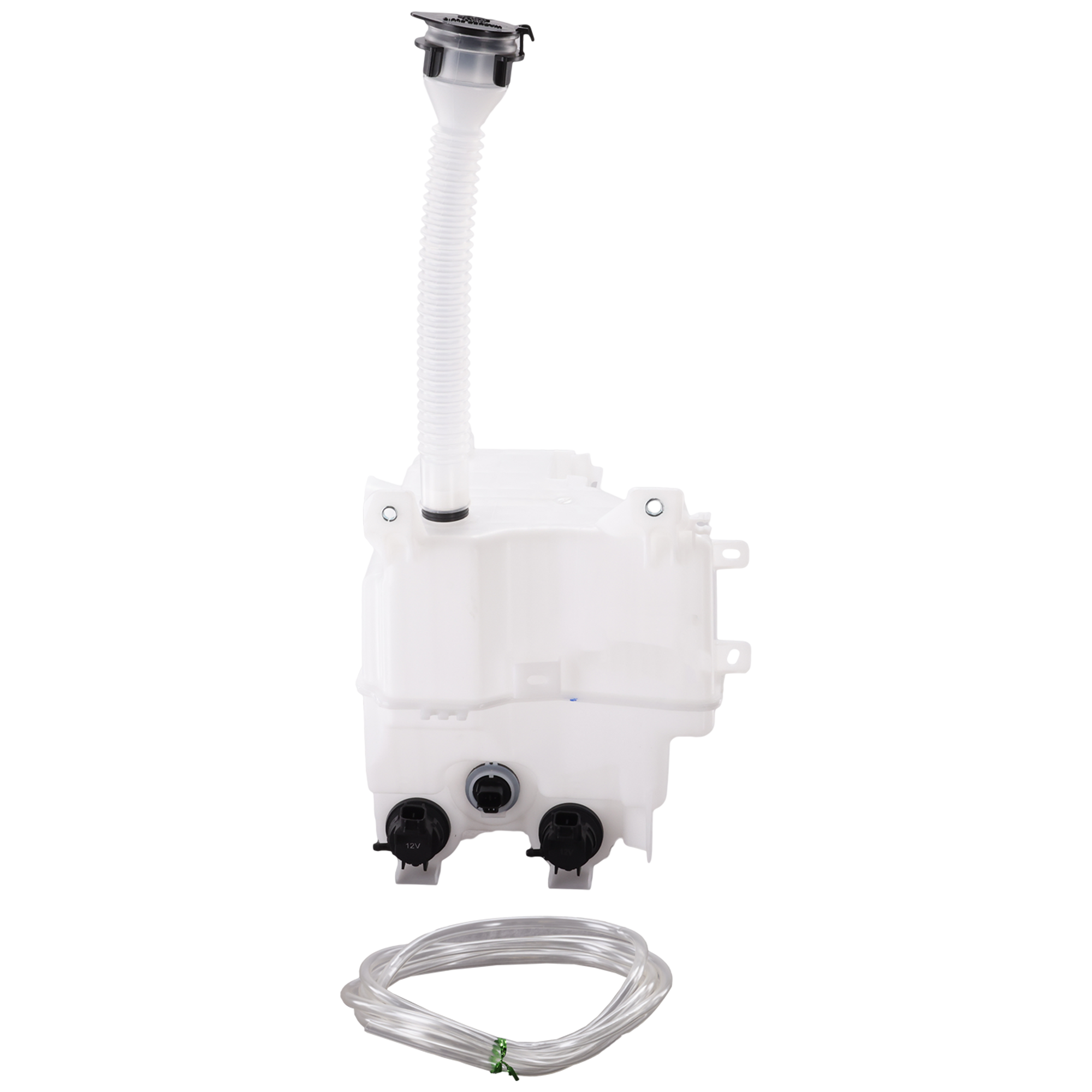 AM VENZA 09-16 WASHER RESERVOIR Assembly w Cap Bracket Pump and Sensor SKU REPT370546 Partslink TO1288212 OEM 853150T010 PFM