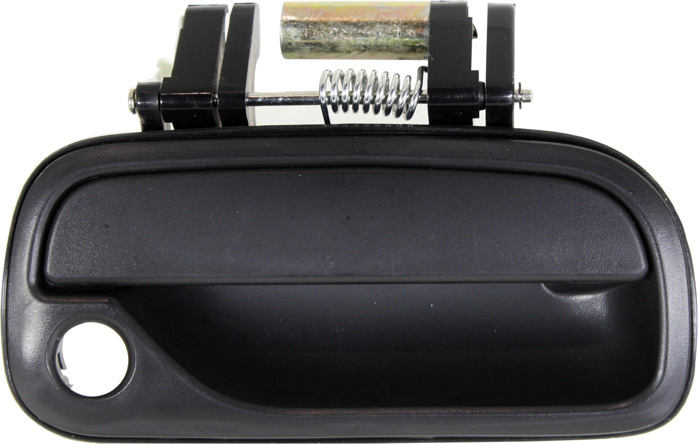 AM TUNDRA 00-06 FRONT EXTERIOR DOOR HANDLE RH Textured Black Standard Extended Cab Pickup SKU REPT462141 Partslink TO1311124 OEM 6921034030
