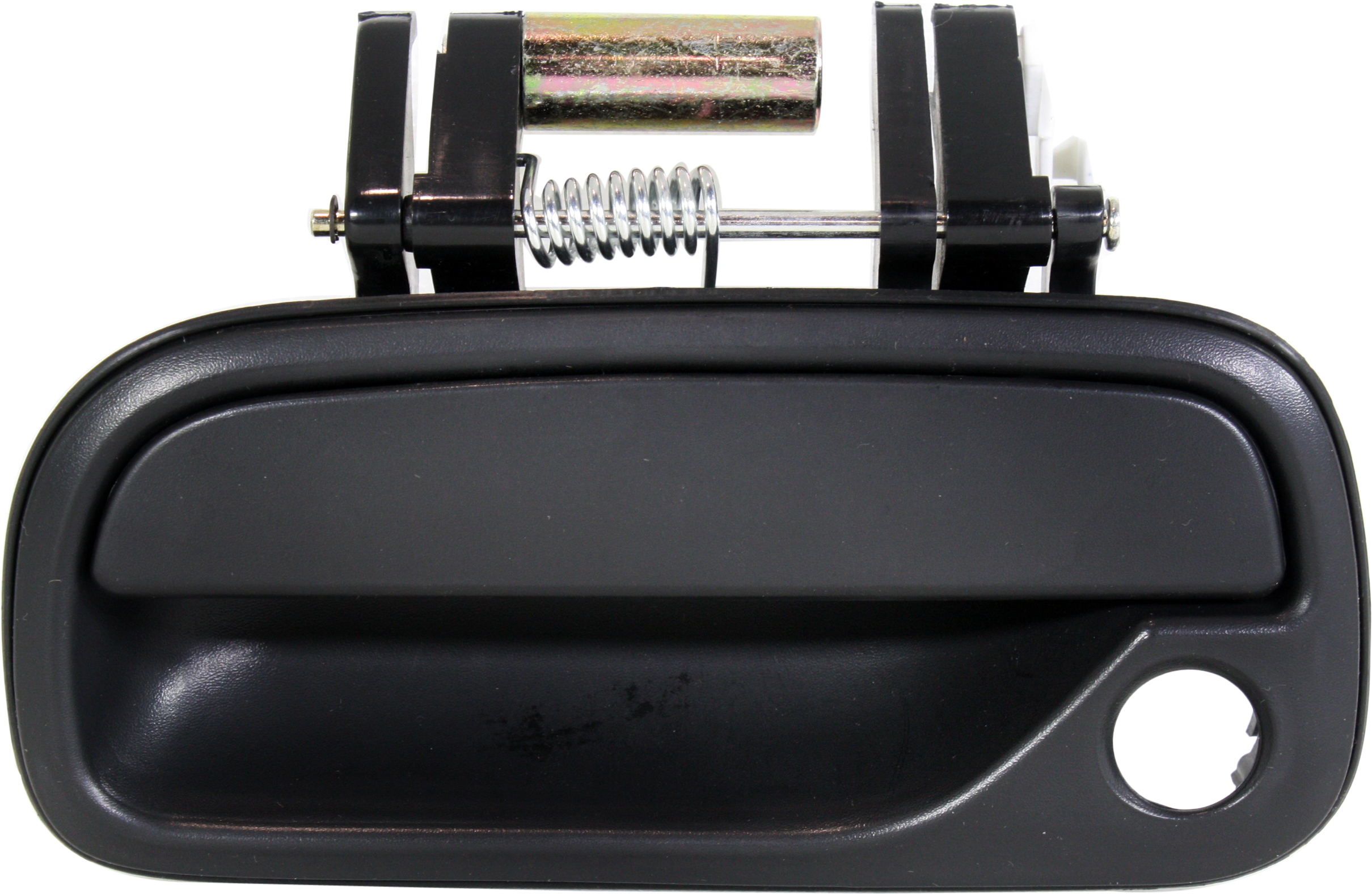 AM TUNDRA 00-06 FRONT EXTERIOR DOOR HANDLE LH Textured Black Standard Extended Cab Pickup SKU REPT462142 Partslink TO1310124 OEM 6922034030
