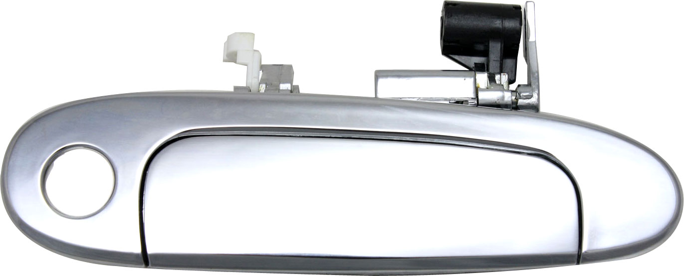 AM ECHO 00-05 FRONT EXTERIOR DOOR HANDLE RH All Chrome w Keyhole SKU REPT462147C OEM 6921052010 PFM