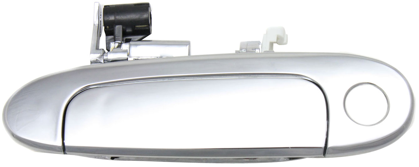 AM ECHO 00-05 FRONT EXTERIOR DOOR HANDLE LH All Chrome w Keyhole SKU REPT462148C OEM 6922052010 PFM