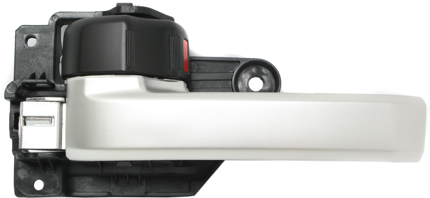 AM TUNDRA 07-21 SEQUOIA 08-18 FRONT INTERIOR DOOR HANDLE LH Painted Silver Lever Black Knob =REAR SKU REPT462184 OEM 692060C020