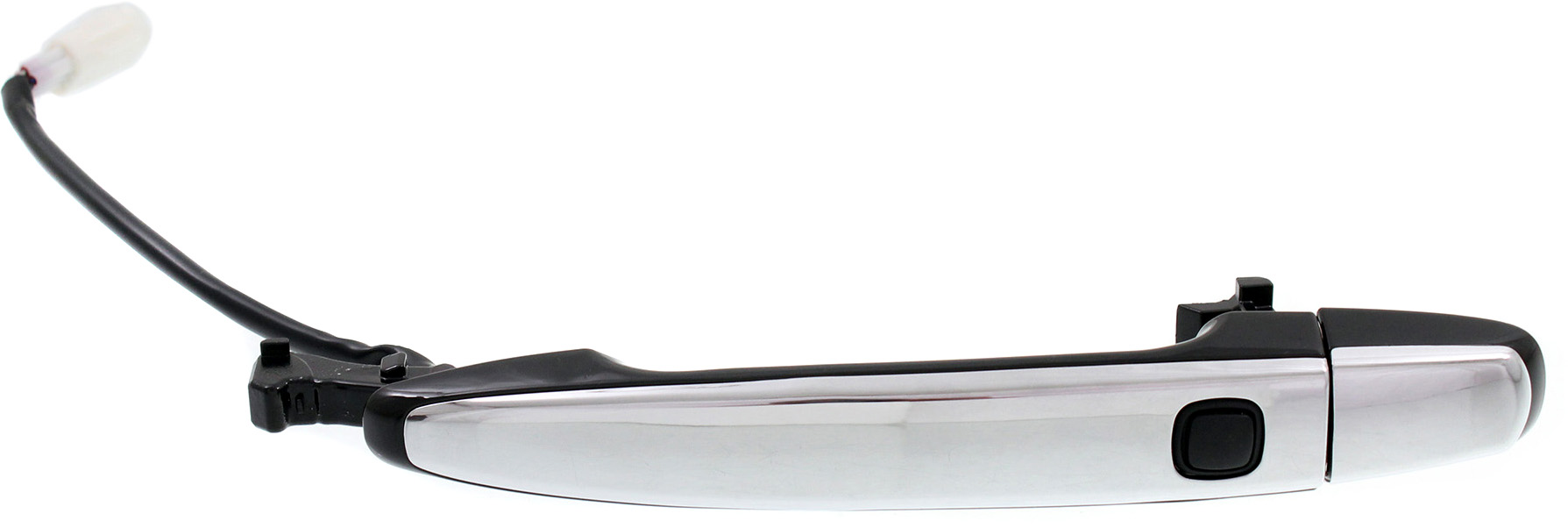 AM AVALON 05-17 HIGHLANDER 08-17 FRONT EXTERIOR DOOR HANDLE RH Prmd Blk w Chr Insrt w o Keyhole Cover w Sensor and PBSS SKU REPT462355 OEM 6921007010C0-6921030310C0-6921