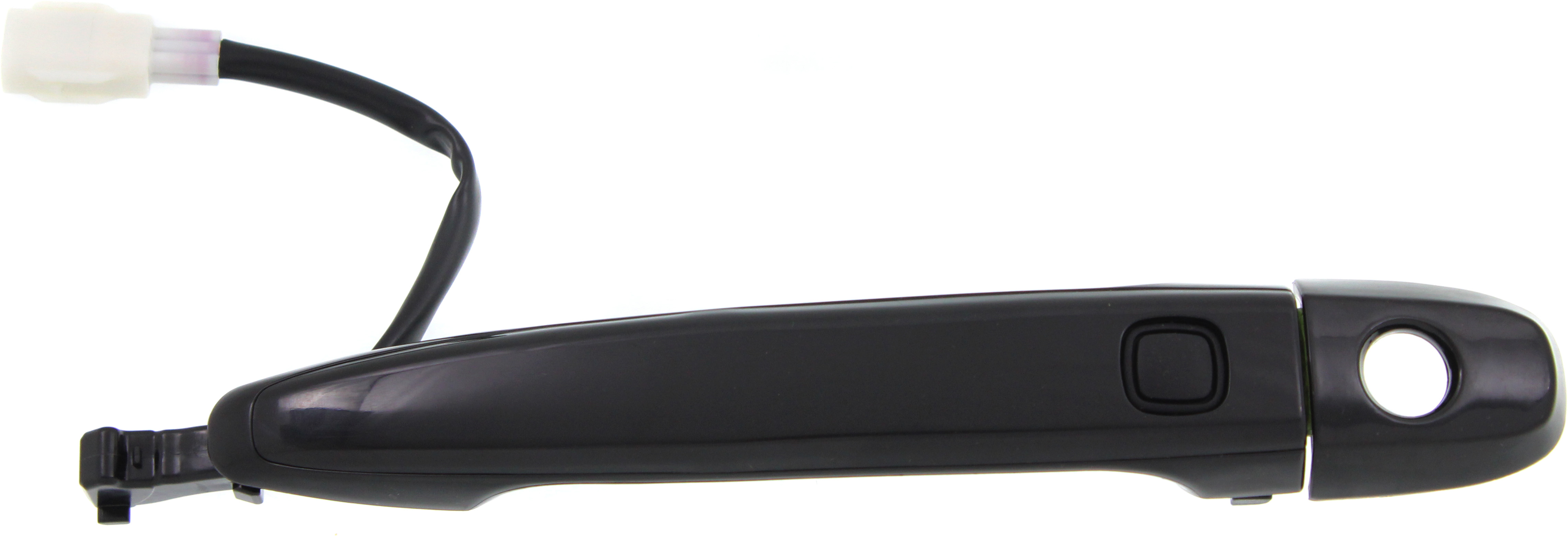 AM AVALON 05-17 HIGHLANDER 08-17 FRONT EXTERIOR DOOR HANDLE LH Prmd Blk w Keyhole Cover Sensor and PBSS SKU REPT462358 OEM 6921030300C0-6921728010C1-6921