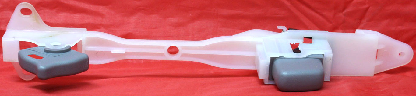 AM SIENNA 98-03 REAR INTERIOR DOOR HANDLE RH=LH Side Door Gray Plastic SKU REPT462505 Partslink TO1514100 OEM 6920708010B0