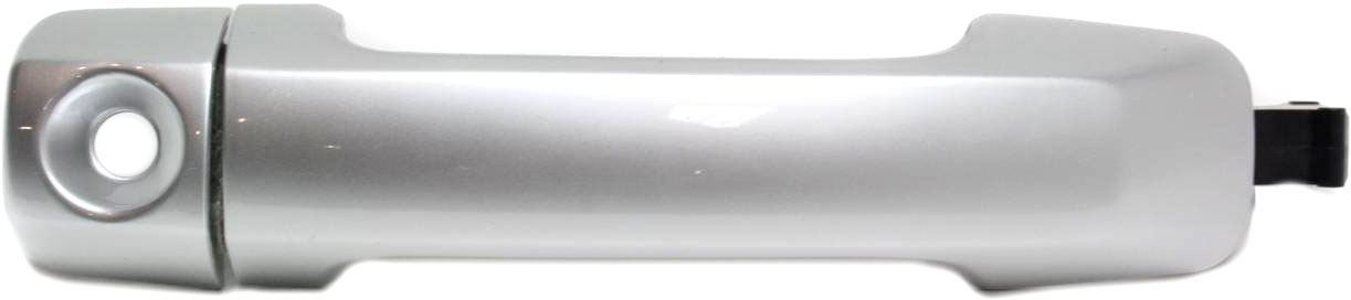 AM FJ CRUISER 07-14 FRONT EXTERIOR DOOR HANDLE LH Painted Silver w Cover w Keyhole SKU REPT462511 Partslink FDH010309 OEM 6921035160