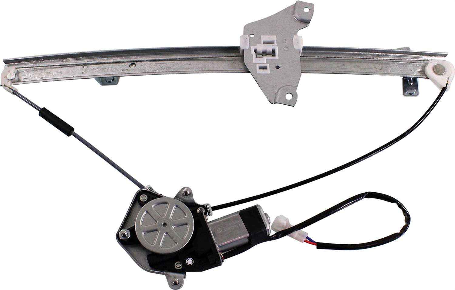 AM RAV4-96-00 FRONT WINDOW REGULATOR RH Power w Motor 4 Door SKU REPT462975 Partslink TO1351188 OEM 6981042041