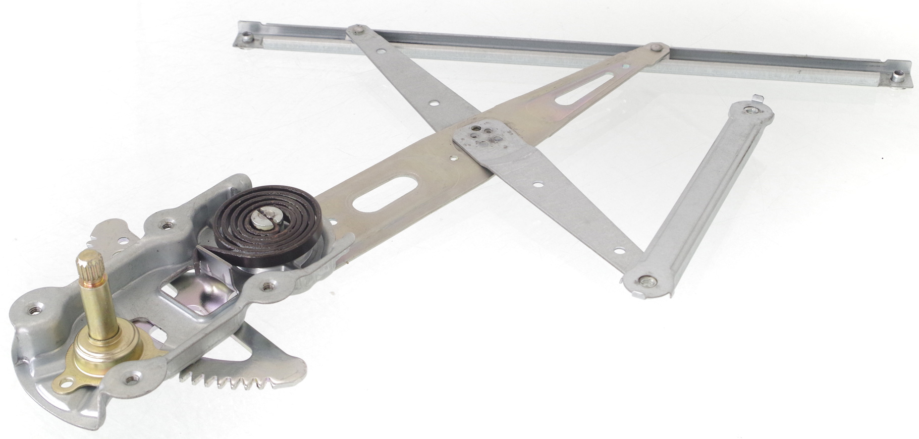 AM YARIS 07-12 FRONT WINDOW REGULATOR LH Manual Sedan SKU REPT463114 Partslink TO1350219 OEM 6982052300