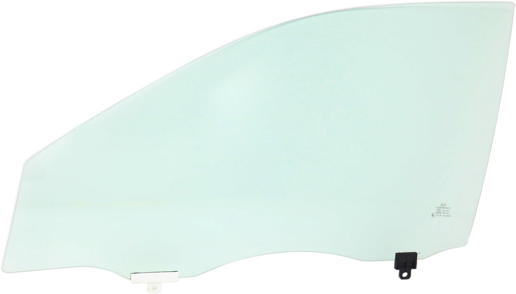 AM TOYOTA COROLLA 03-04 FRONT DOOR GLASS LH Green Tint 4 Door SKU REPT480106 OEM 6810202130 FD21606GTYN FD22348