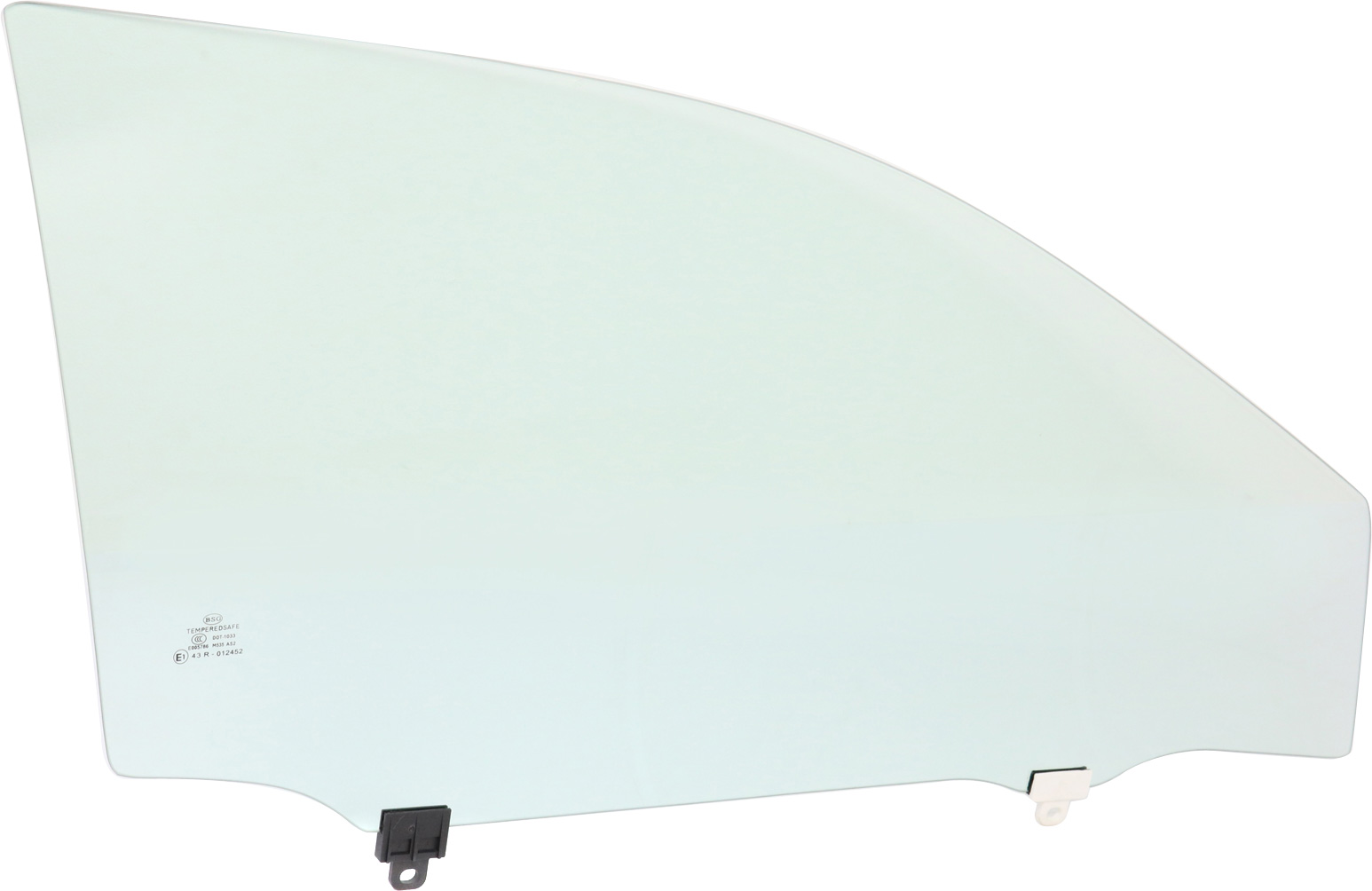 AM COROLLA 09-13 FRONT DOOR GLASS RH Green Tint North America Built Vehicle SKU REPT480111 OEM 6810102281 FD24136GTYN