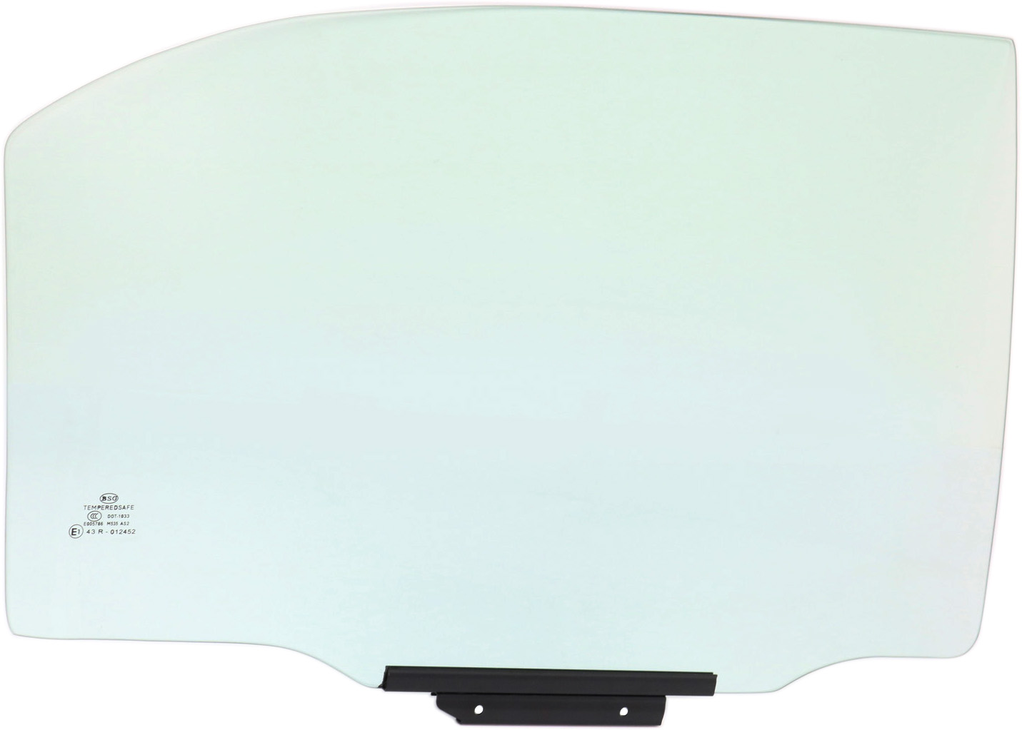 AM TOYOTA COROLLA 03-04 REAR DOOR GLASS RH Green Tint Japan built SKU REPT481307 OEM 6811312720 FD21607GTYN FD22349