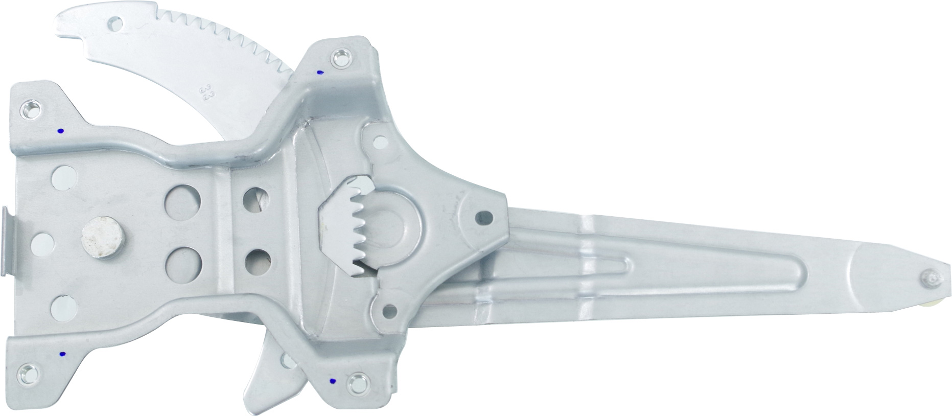 AM LAND CRUISER 91-97 LX450-96-97 REAR WINDOW REGULATOR RH Power w o Motor SKU REPT491753 Partslink TO1551143 OEM 6980360010