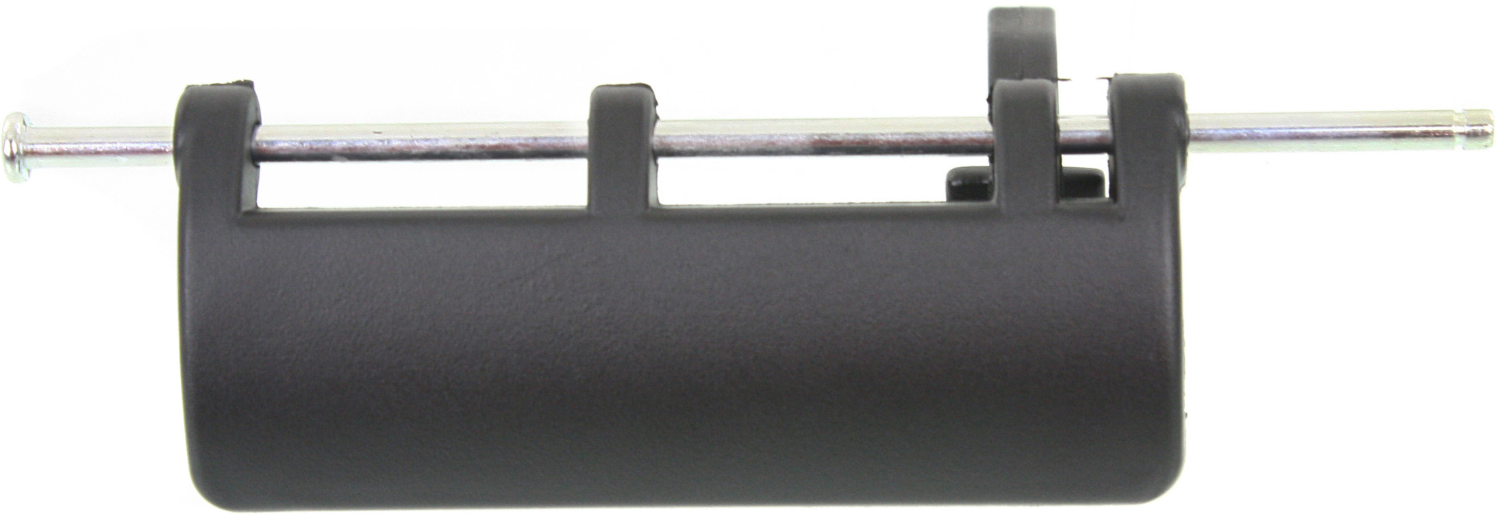 AM SIENNA 98-03 REAR EXTERIOR DOOR HANDLE Back Door Lever Only Smooth Black w o Keyhole Plastic SKU REPT495301 OEM Performance