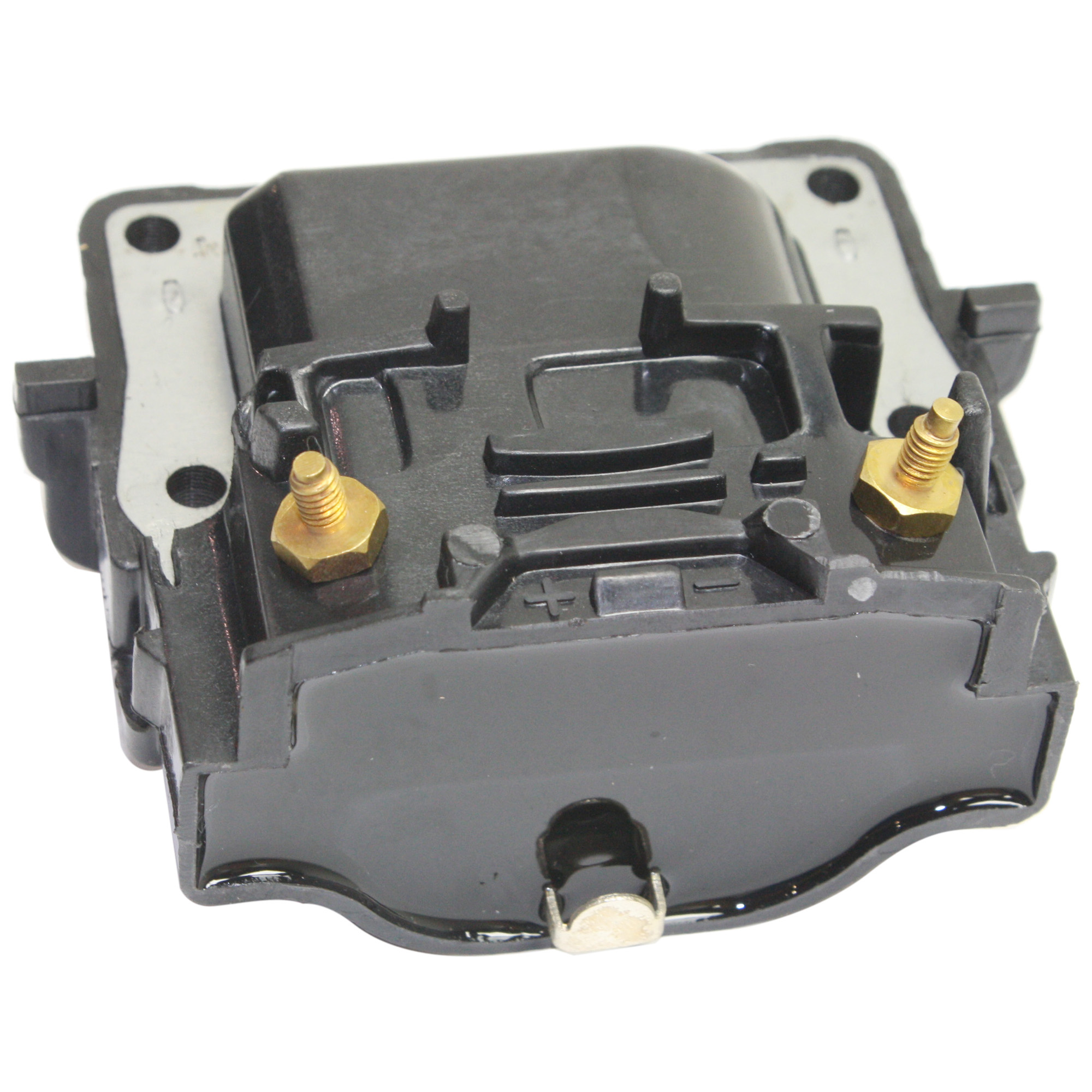 AM TERCEL 87-94 T100-94-97 IGNITION COIL 2 Male Terminals Stud Type Inside Distributor Mounting Location 12V SKU REPT504629