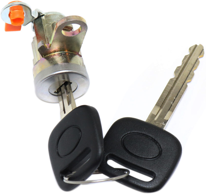 AM TACOMA 95-04 DOOR LOCK CYLINDER RH Chrome w Keys Door Mounted SKU REPT507207 OEM 380146-531557-989721-89056700