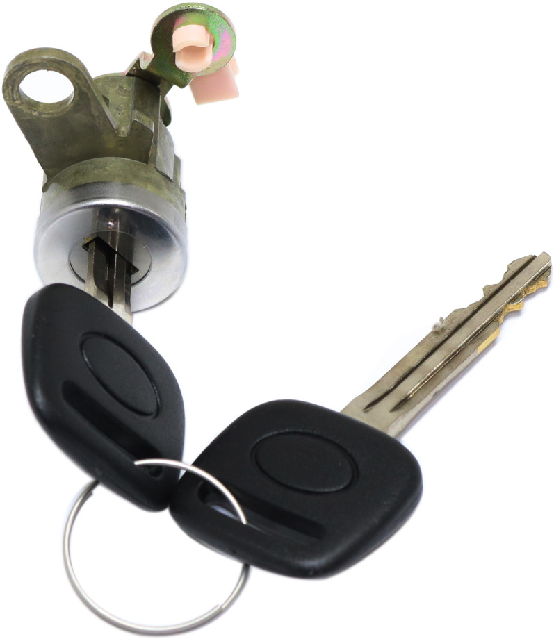 AM TACOMA 95-04 DOOR LOCK CYLINDER LH Chrome w Keys Door Mounted SKU REPT507208 OEM 380143-531558-989721-89056699