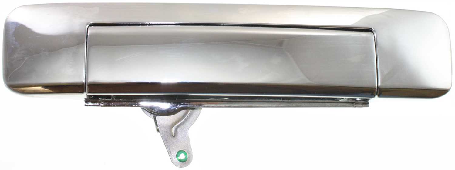 AM TACOMA 05-08 TAILGATE HANDLE Outside Chrome w o Camera Hole w o Keyhole SKU REPT580701 Partslink GAH010024 OEM 6909004010 PFM