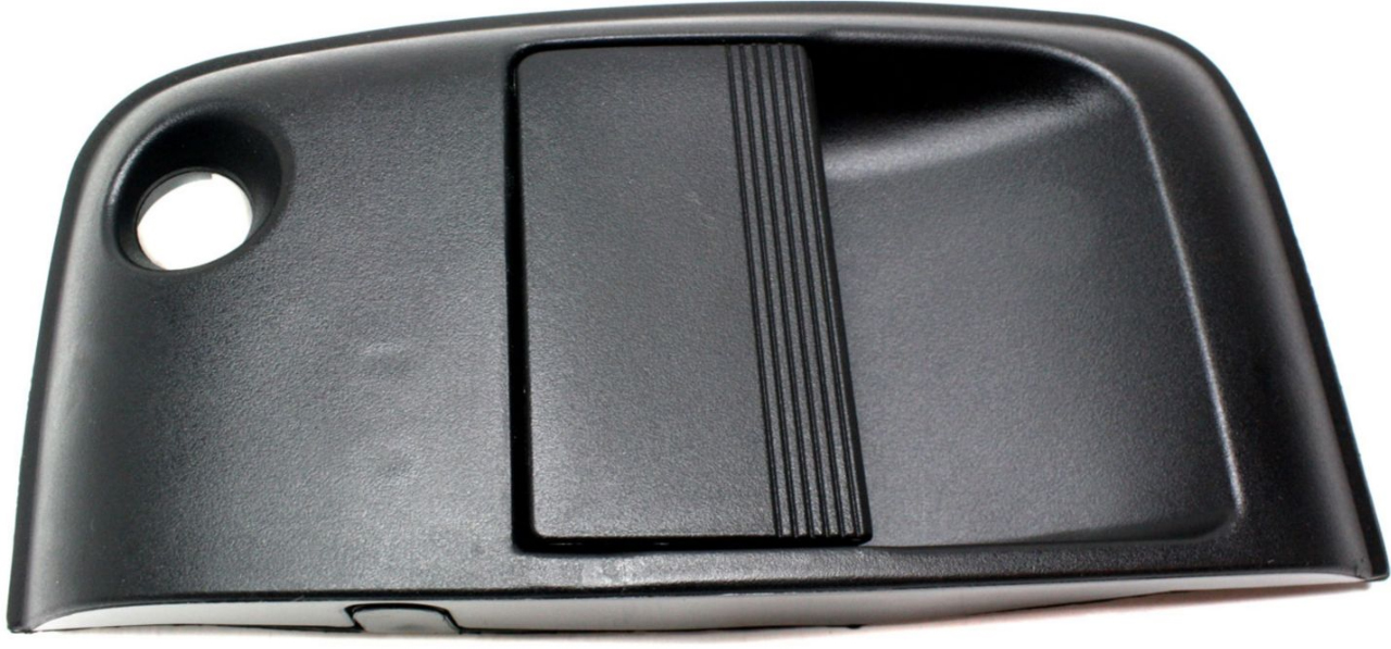 AM RAV4-96-00 TAILGATE HANDLE w Key Hole Textured Black SKU REPT580703 Partslink TO1915114 OEM 6909042010