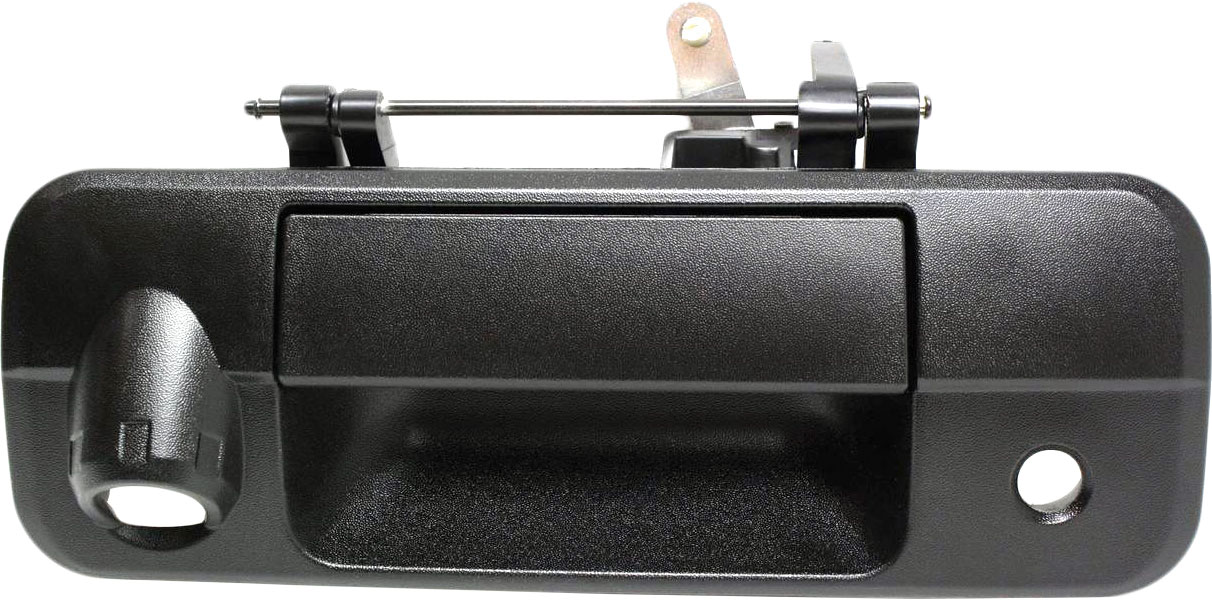 AM TUNDRA 07-13 TAILGATE HANDLE Outside Textured Black w Rear Camera hole w o Rear Camera SKU REPT580716 Partslink TO1915119 OEM 690900C051
