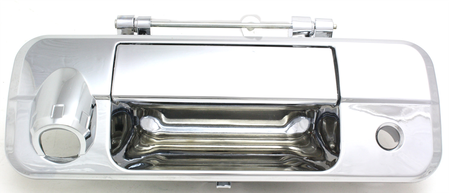 AM TUNDRA 07-13 TAILGATE HANDLE Outside All Chrome w Rear Camera SKU REPT580718C