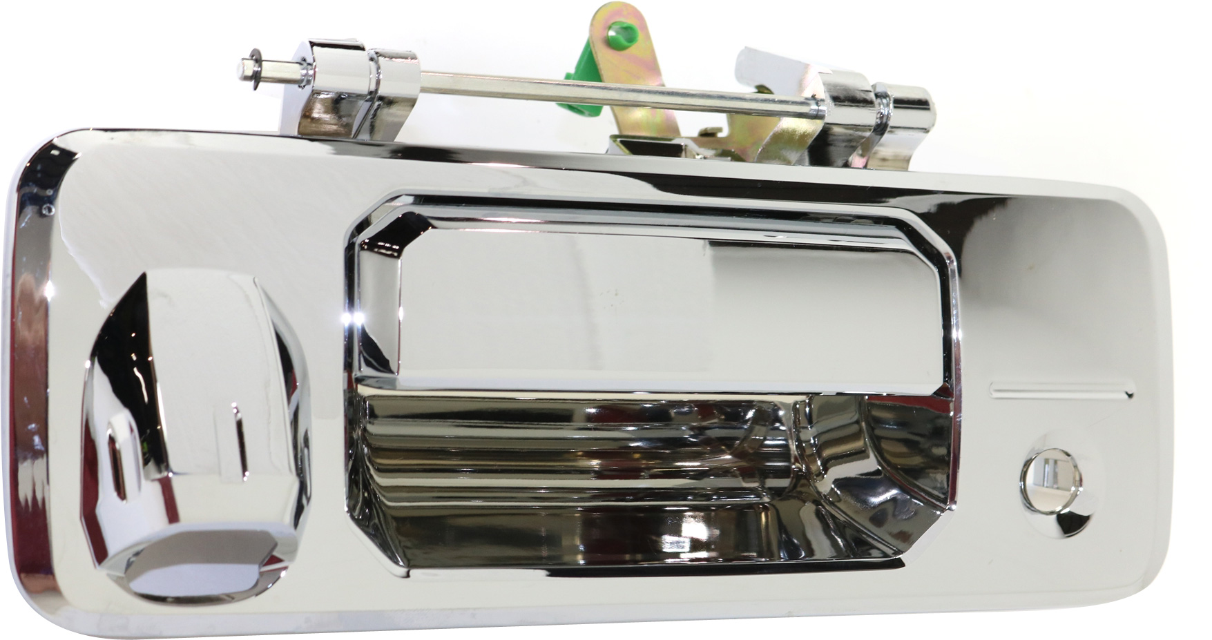 AM TACOMA 16-20 TUNDRA 14-21 TAILGATE HANDLE Outside Chrome w Cam Key Holes w o Cam Cable SKU REPT580732 OEM 690900C090