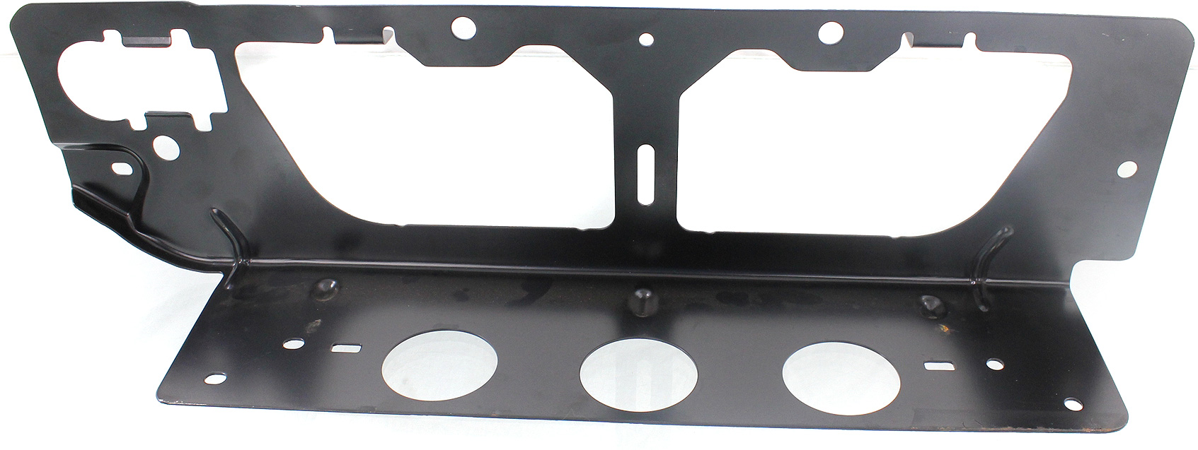 AM TUNDRA 14-21 REAR LICENSE PLATE BRACKET Plate Bumper Resin Steel SKU REPT700501 Partslink TO1190103 OEM 521590C040