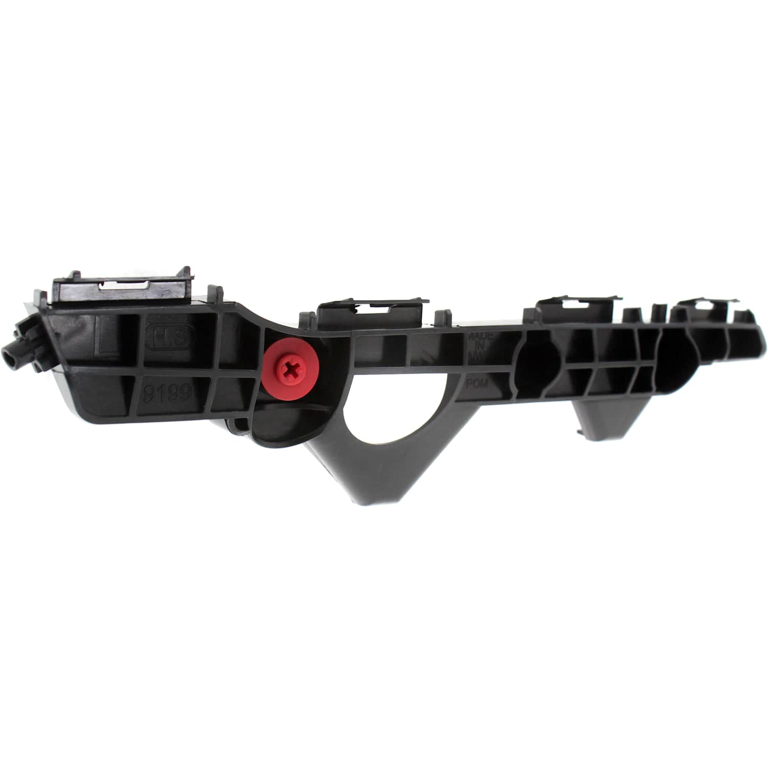 AM RAV4-13-15 REAR BUMPER BRACKET LH Side Support Plastic Exc. EV Model SKU REPT7251502 Partslink TO1142114 OEM 521560R030