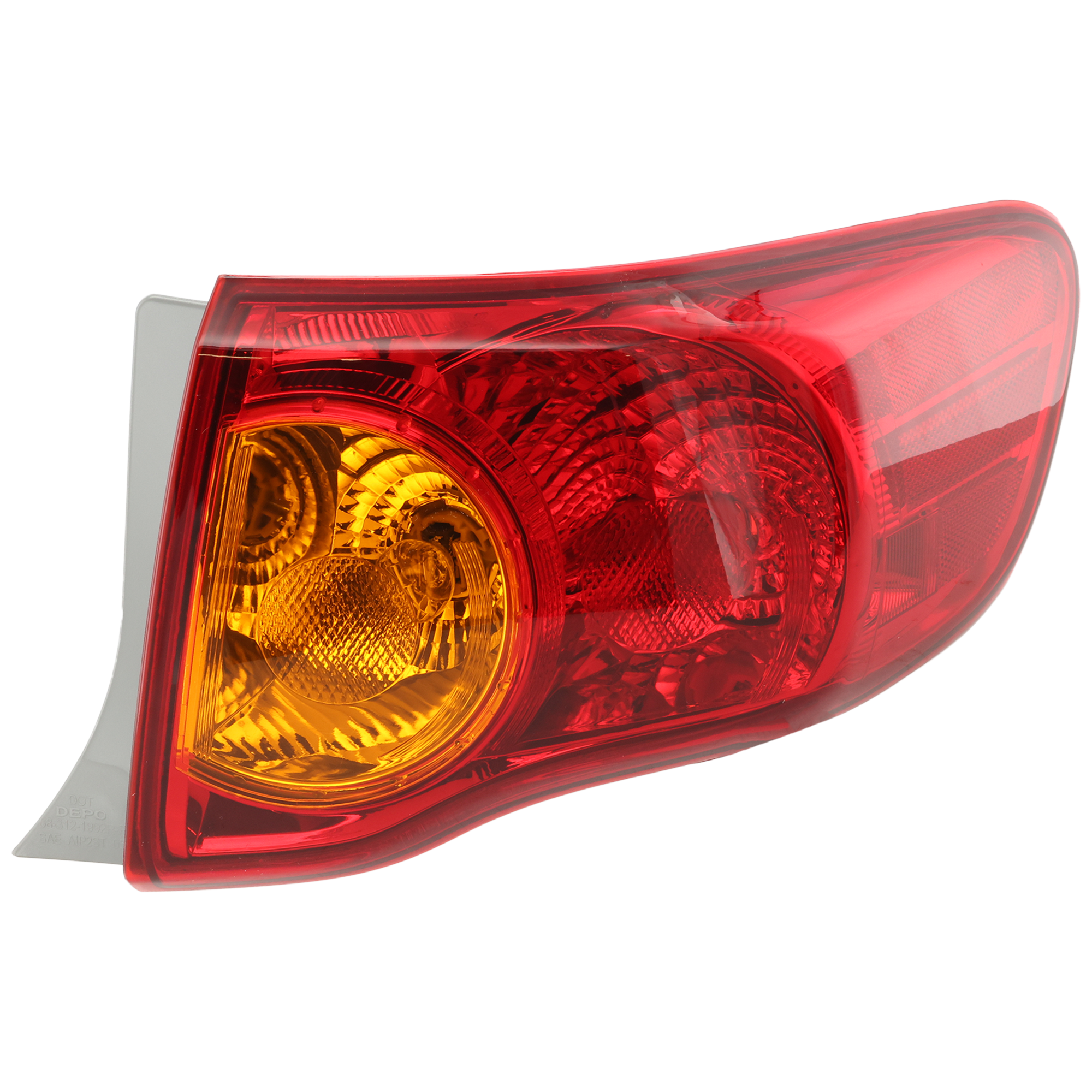 AM COROLLA 09-10 TAIL LAMP RH Assembly North America Built Vehicle CAPA SKU REPT730103Q Partslink TO2801175C OEM 8155002460
