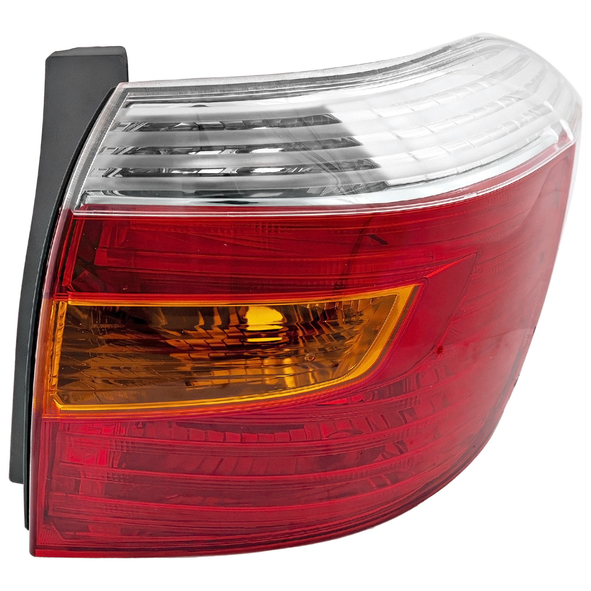 AM HIGHLANDER 08-10 TAIL LAMP RH Lens and Housing Amber Clear Red Lens Sport Model Japan Built Vehicle SKU REPT730111 Partslink TO2801174 OEM 8155148170