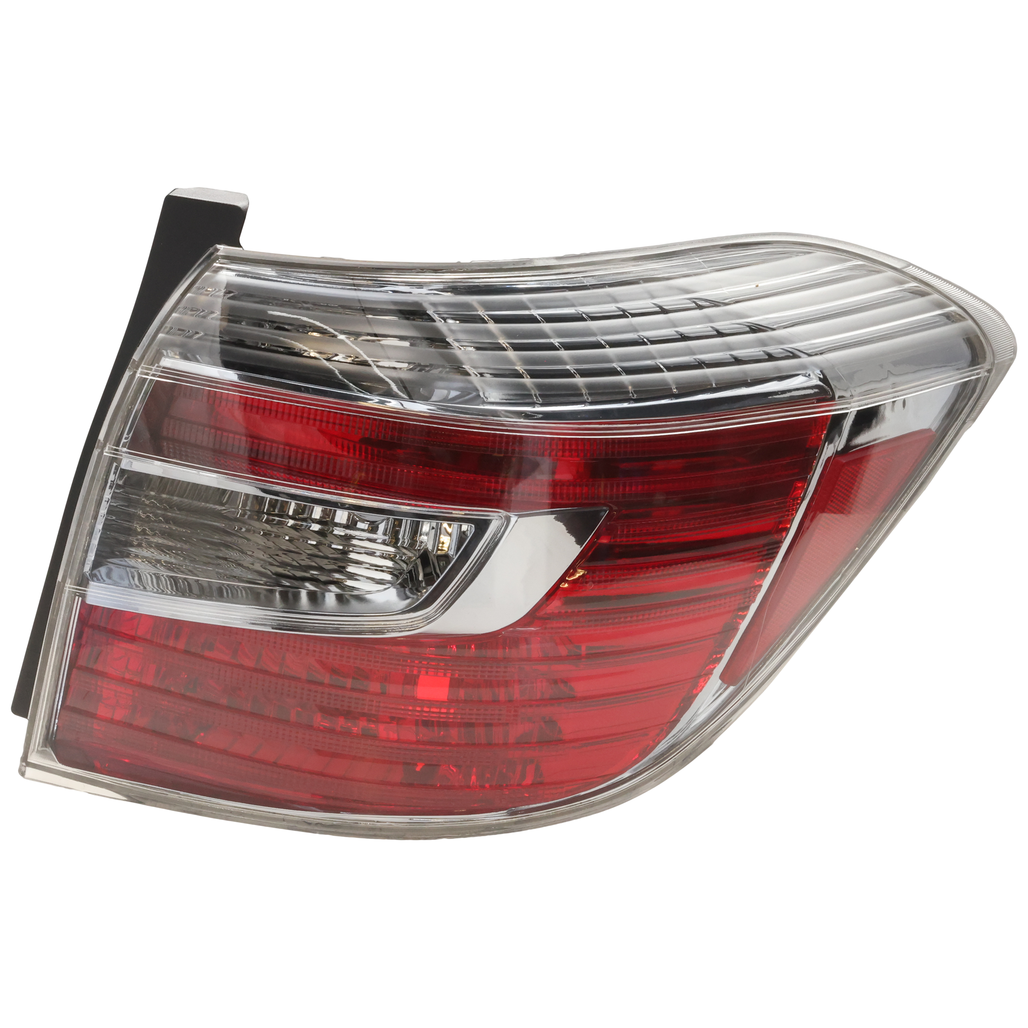 AM HIGHLANDER 08-10 TAIL LAMP RH Lens and Housing Clear and Red Lens Hybrid Model SKU REPT730113 Partslink TO2819139 OEM 8155148200