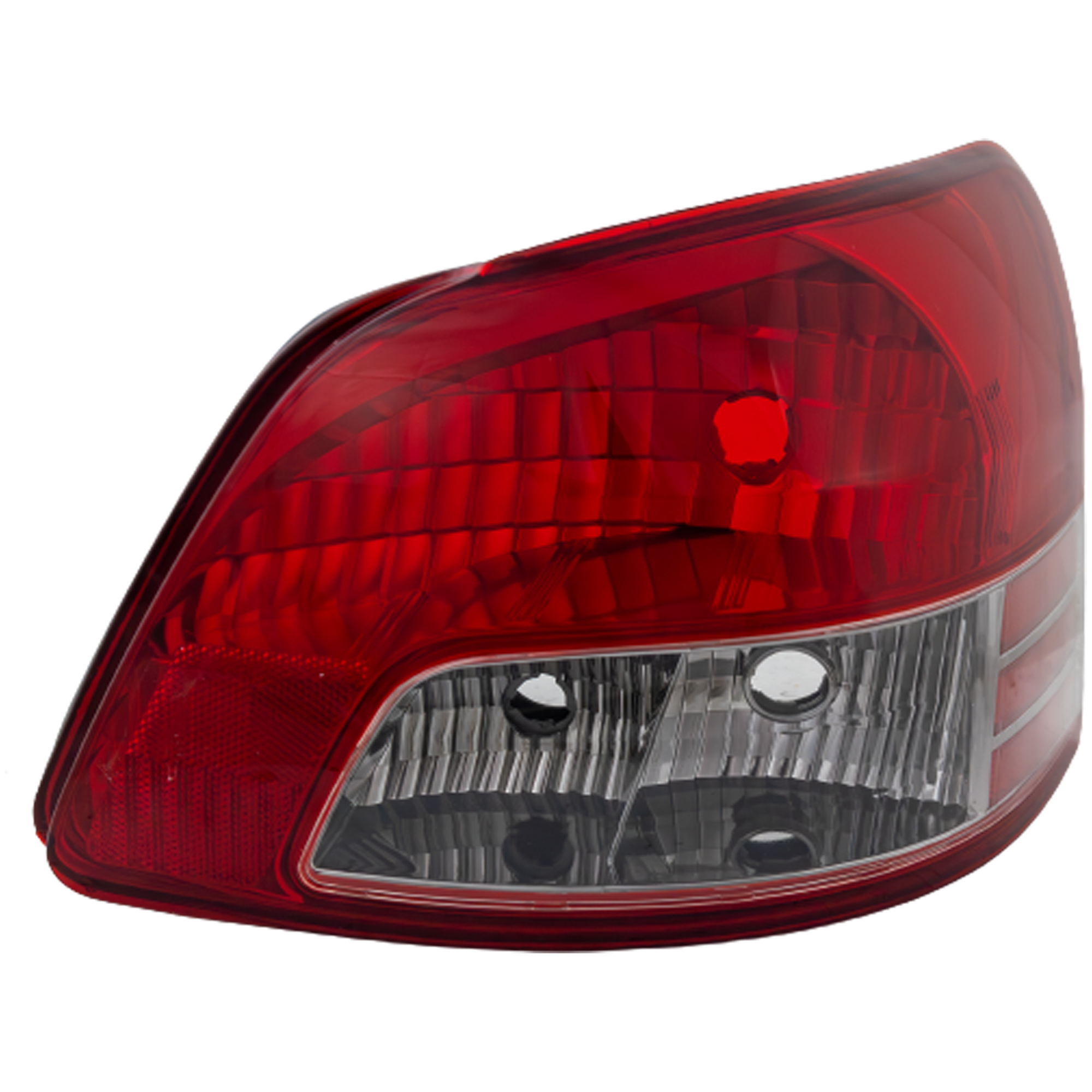 AM YARIS 07-11 TAIL LAMP RH Lens and Housing S Mdl 07-09 Base Mdl 10-11 w Sprt Pkg Sdn CAPA SKU REPT730117Q Partslink TO2819140C OEM 8155152770