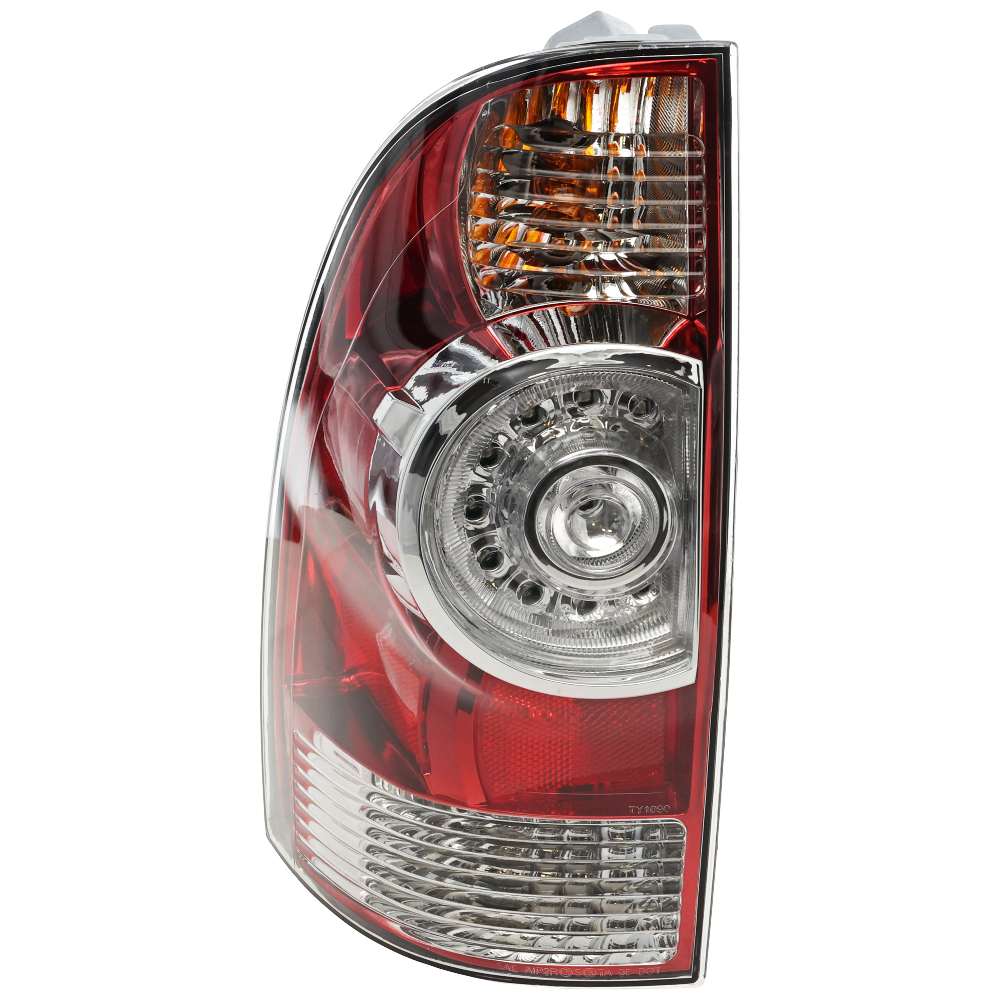 AM TACOMA 09-15 TAIL LAMP LH Assembly LED Clear Lens CAPA SKU REPT730120Q Partslink TO2800177C OEM 8156004160