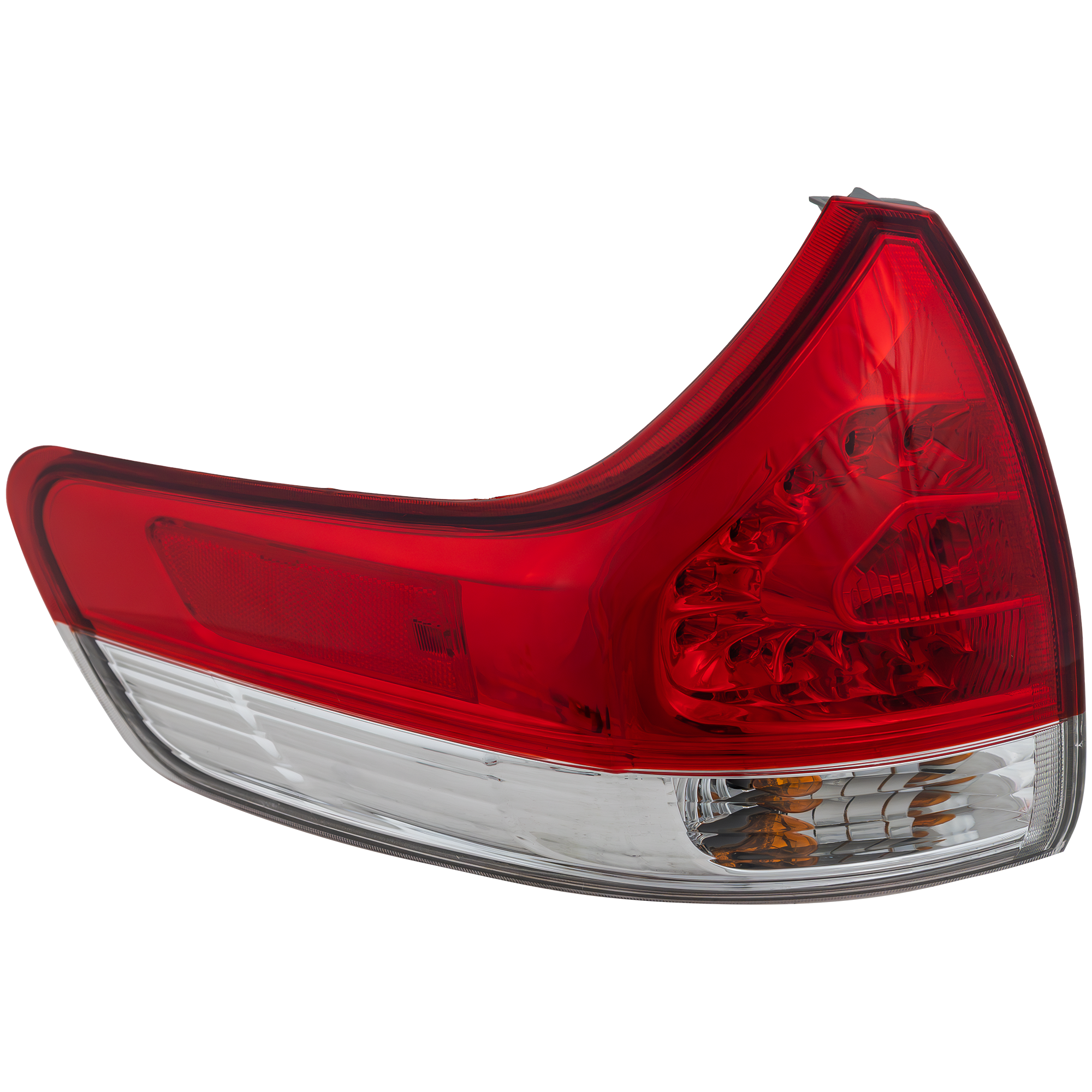 AM SIENNA 11-14 TAIL LAMP LH Outer Assembly Exc. SE Model CAPA SKU REPT730134Q Partslink TO2804107C OEM 8156008030