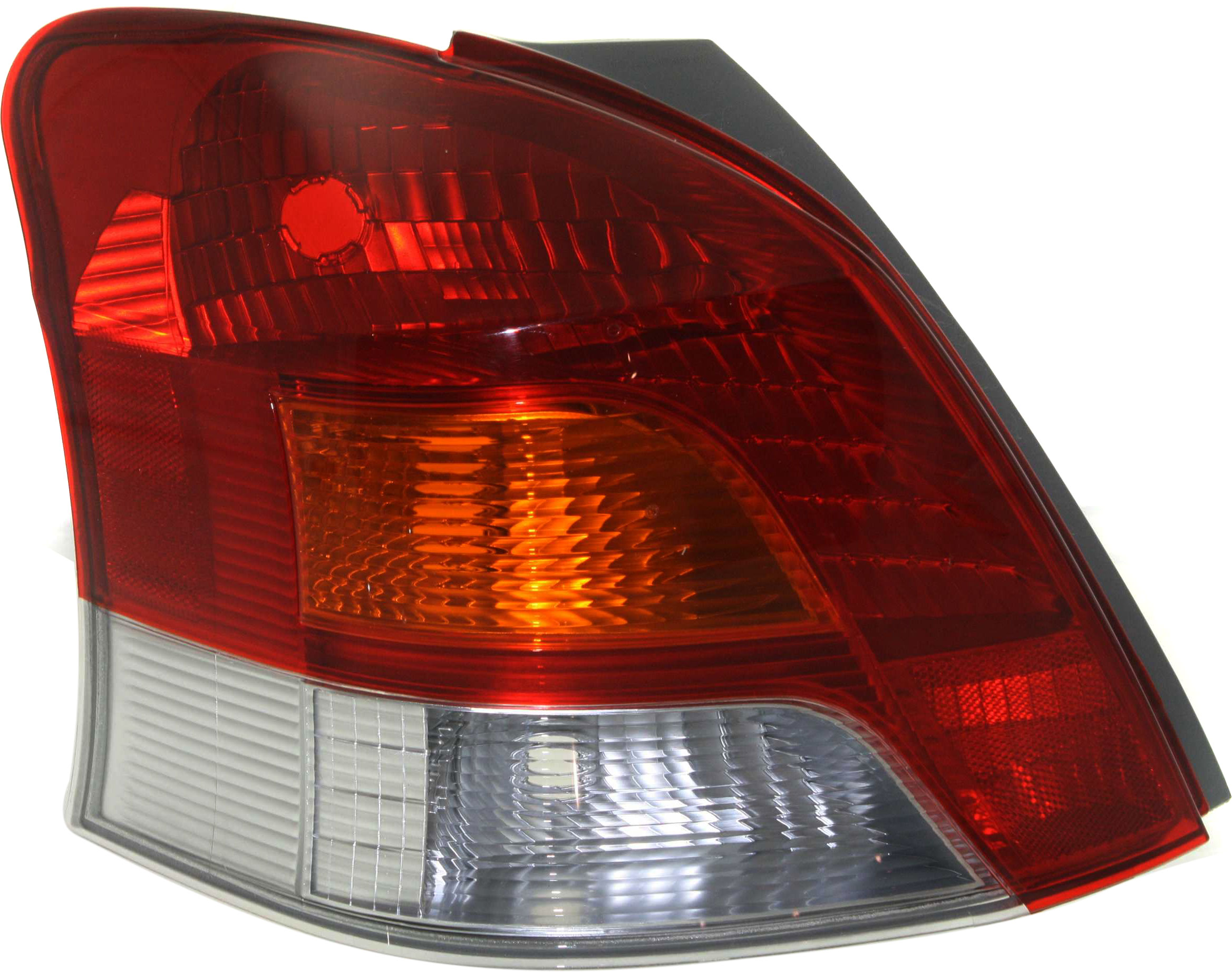 AM YARIS 09-11 TAIL LAMP LH Lens and Housing Hatchback SKU REPT730136 Partslink TO2818144 OEM 8156152700