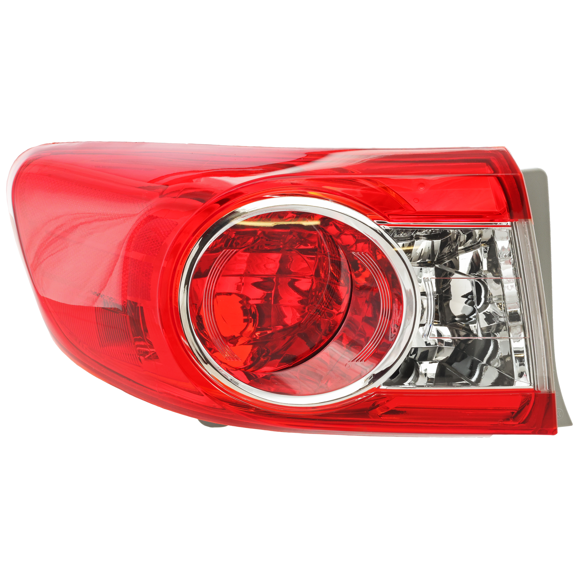 AM COROLLA 11-13 TAIL LAMP LH Outer Lens and Housing Japan Built Vehicle SKU REPT730334 Partslink TO2804112 OEM 8156112C10