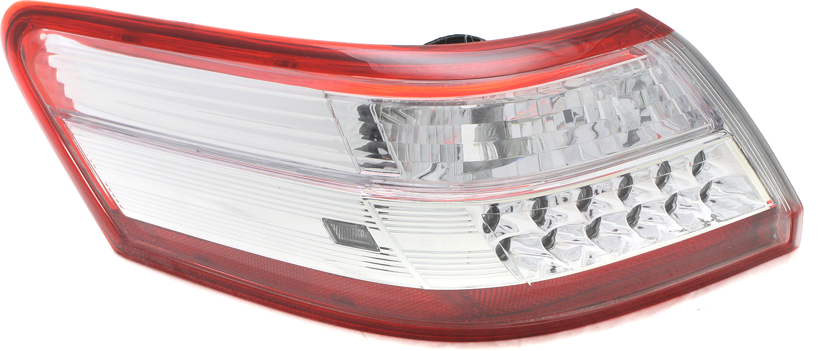 AM CAMRY 10-11 TAIL LAMP LH Outer Lens and Housing Hybrid Model Japan Built Vehicle SKU REPT730338 Partslink TO2818145 OEM 8156133530