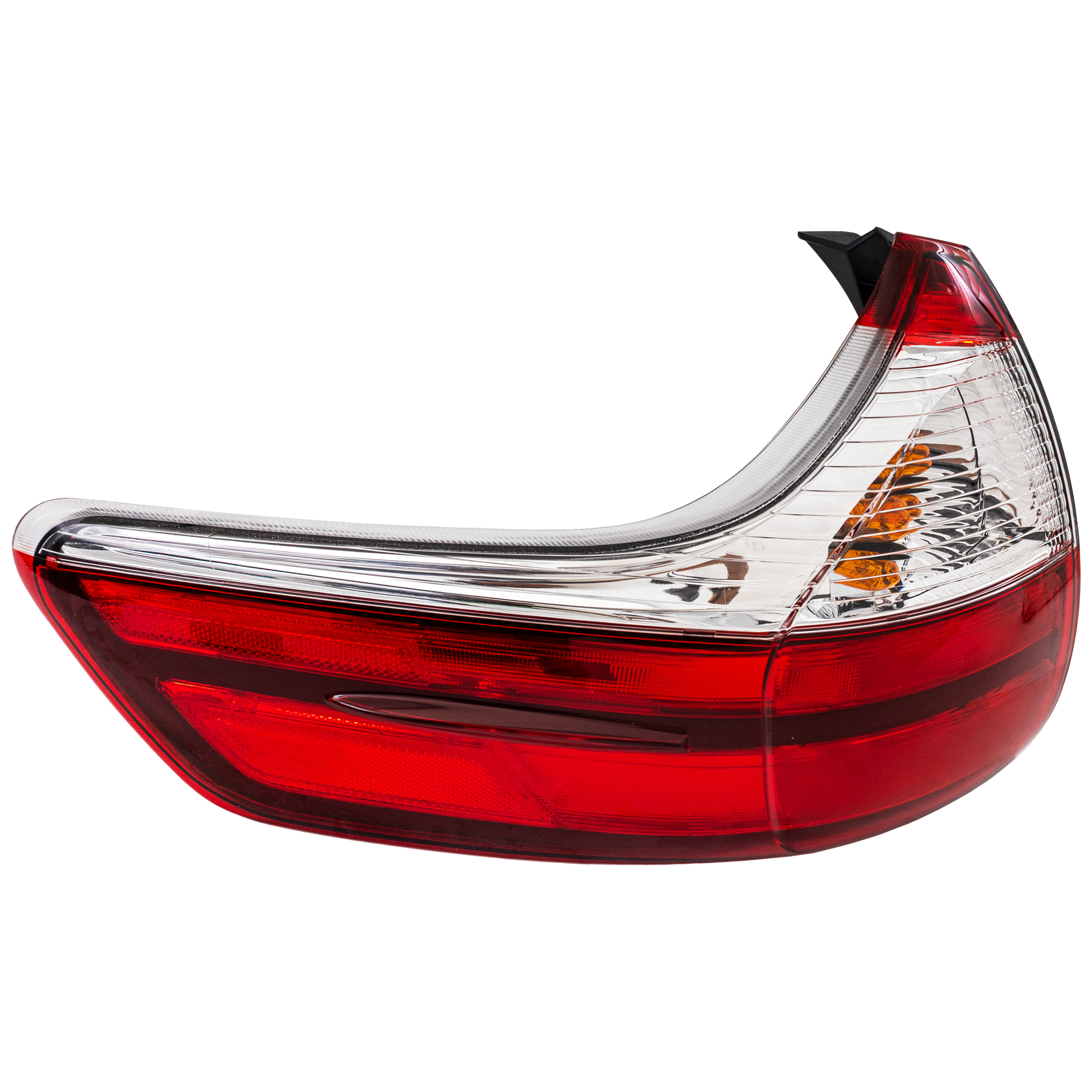 AM SIENNA 15-19 TAIL LAMP LH Outer Assembly Exc. SE Model CAPA SKU REPT730370Q Partslink TO2804123C OEM 8156008050