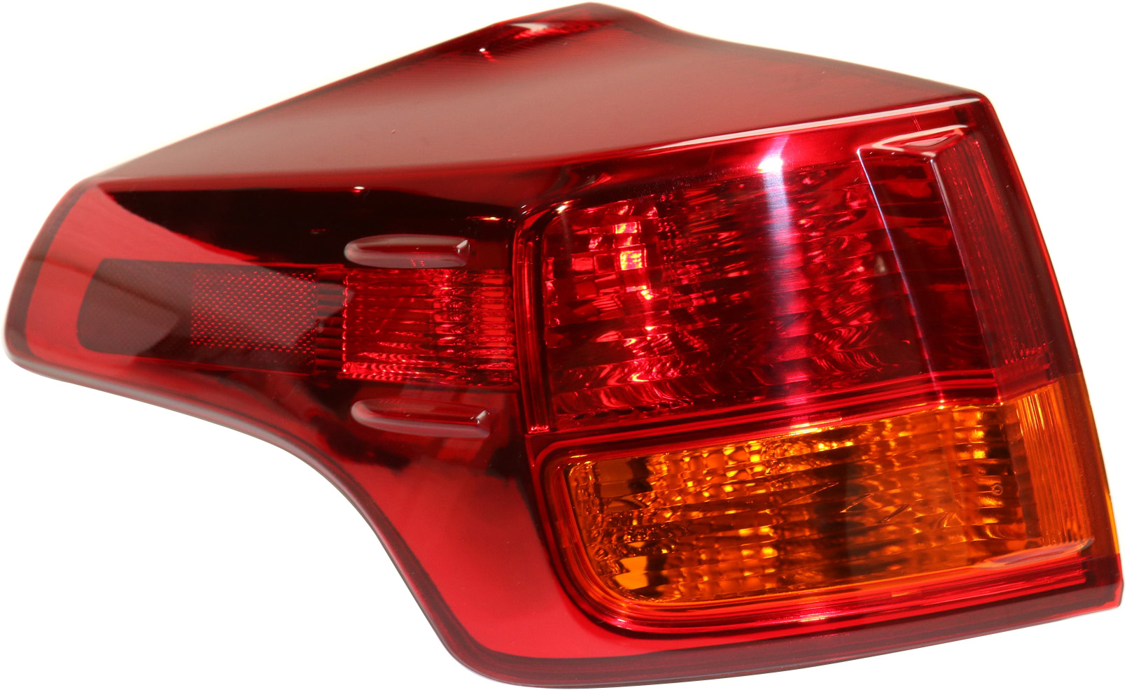 AM RAV4-13-15 TAIL LAMP LH Outer Lens and Housing Halogen Exc. EV Model Japan Built Vehicle CAPA SKU REPT730372Q Partslink TO2804116C OEM 8156142161