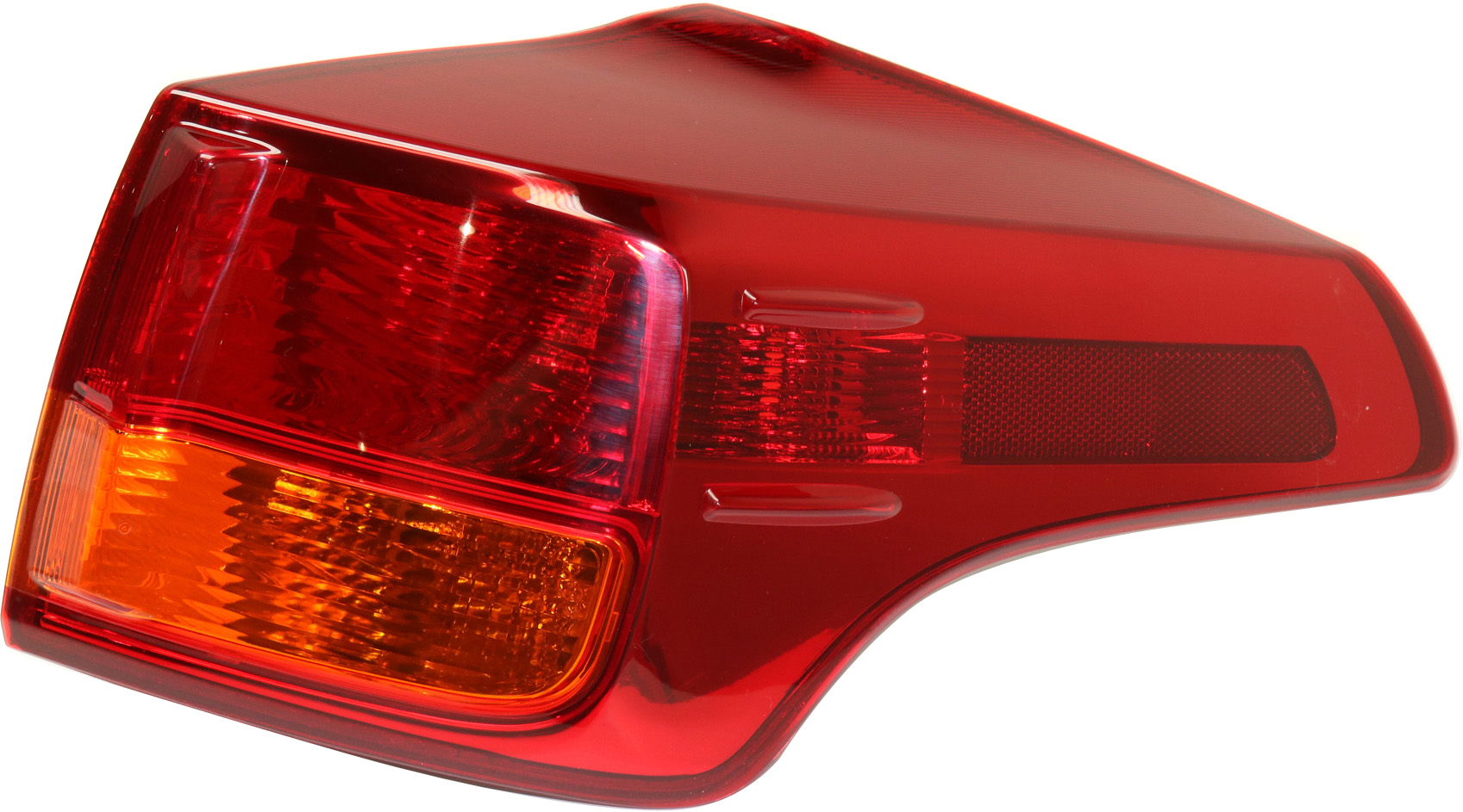 AM RAV4-13-15 TAIL LAMP LH Outer Lens and Housing Halogen Exc. EV Model Japan Built Vehicle SKU REPT730372 Partslink TO2804116 OEM 8156142161