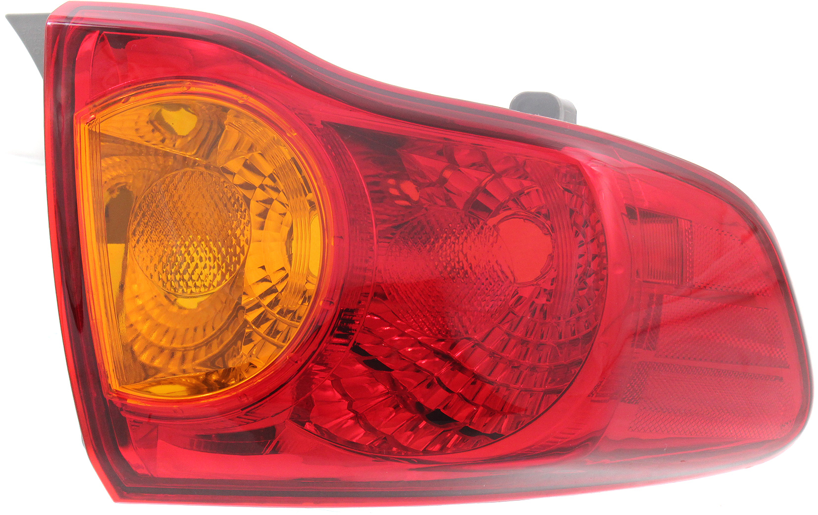AM COROLLA 09-10 TAIL LAMP LH Outer Lens and Housing Halogen Japan Built Vehicle CAPA SKU REPT730376Q Partslink TO2804113C OEM 8156112A50