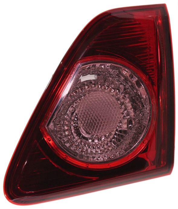 AM COROLLA 09-10 TAIL LAMP RH Inner Lens and Housing Halogen Japan Built Vehicle SKU REPT731301 Partslink TO2803109 OEM 8158112110